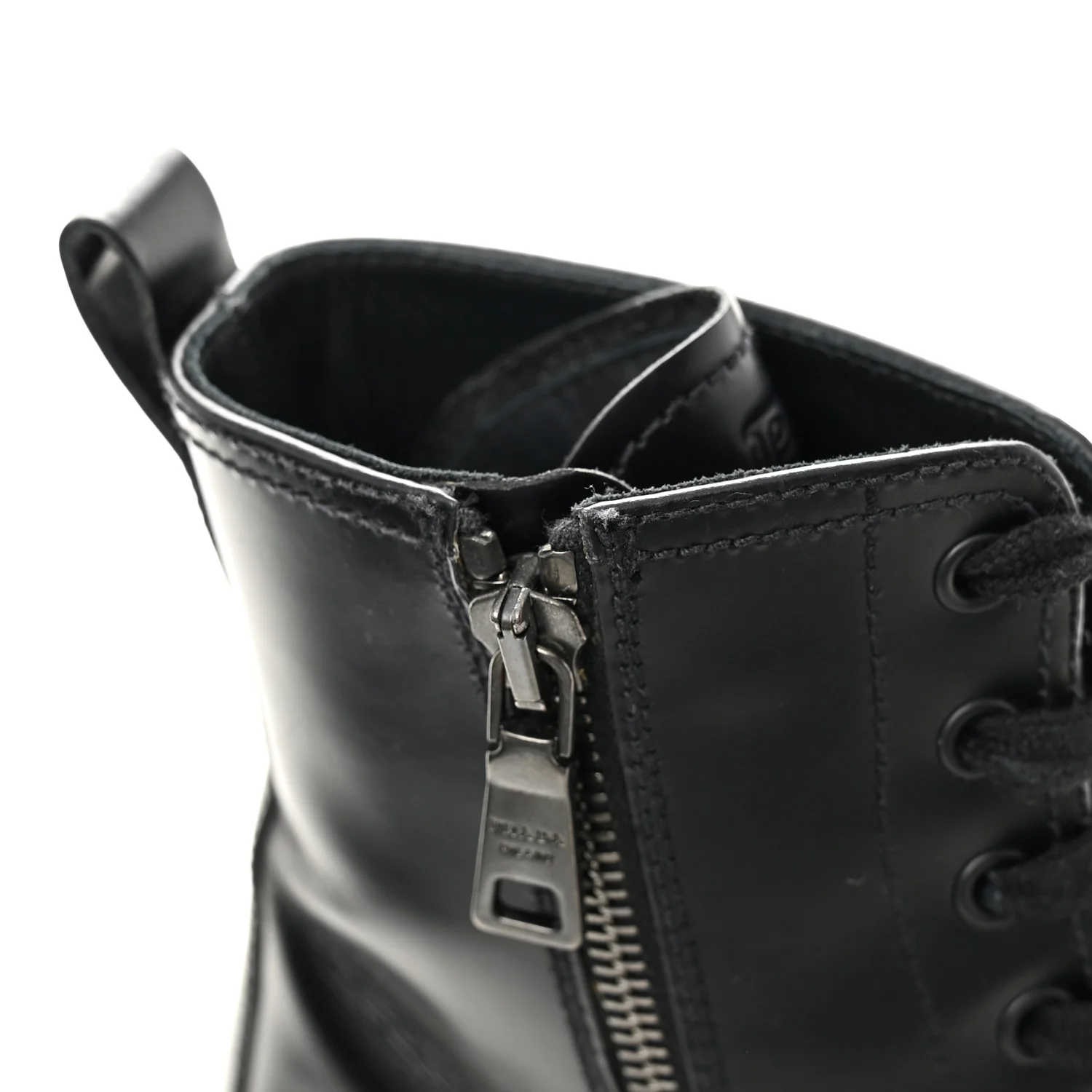 Spazzolato Chocolate 50mm Combat Boots 36.5 Black - Image 10