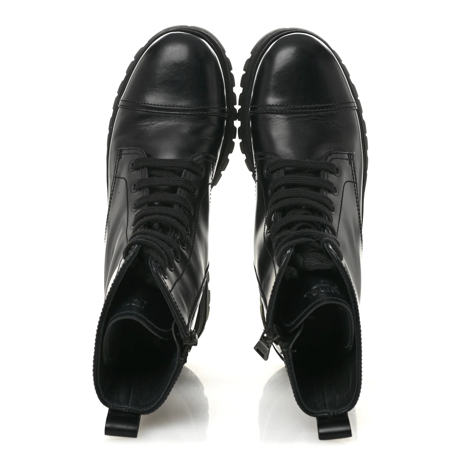 Spazzolato Chocolate 50mm Combat Boots 36.5 Black - Image 3