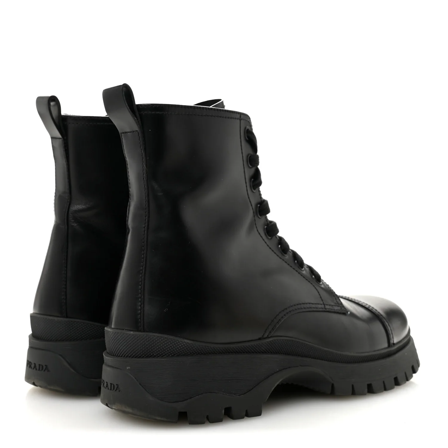 Spazzolato Chocolate 50mm Combat Boots 36.5 Black - Image 5