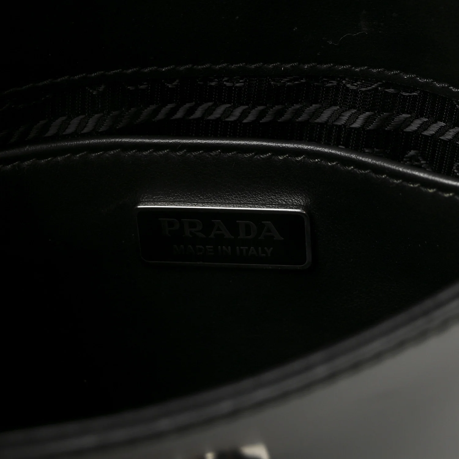 Spazzolato Cleo Flap Shoulder Bag Black - Image 6
