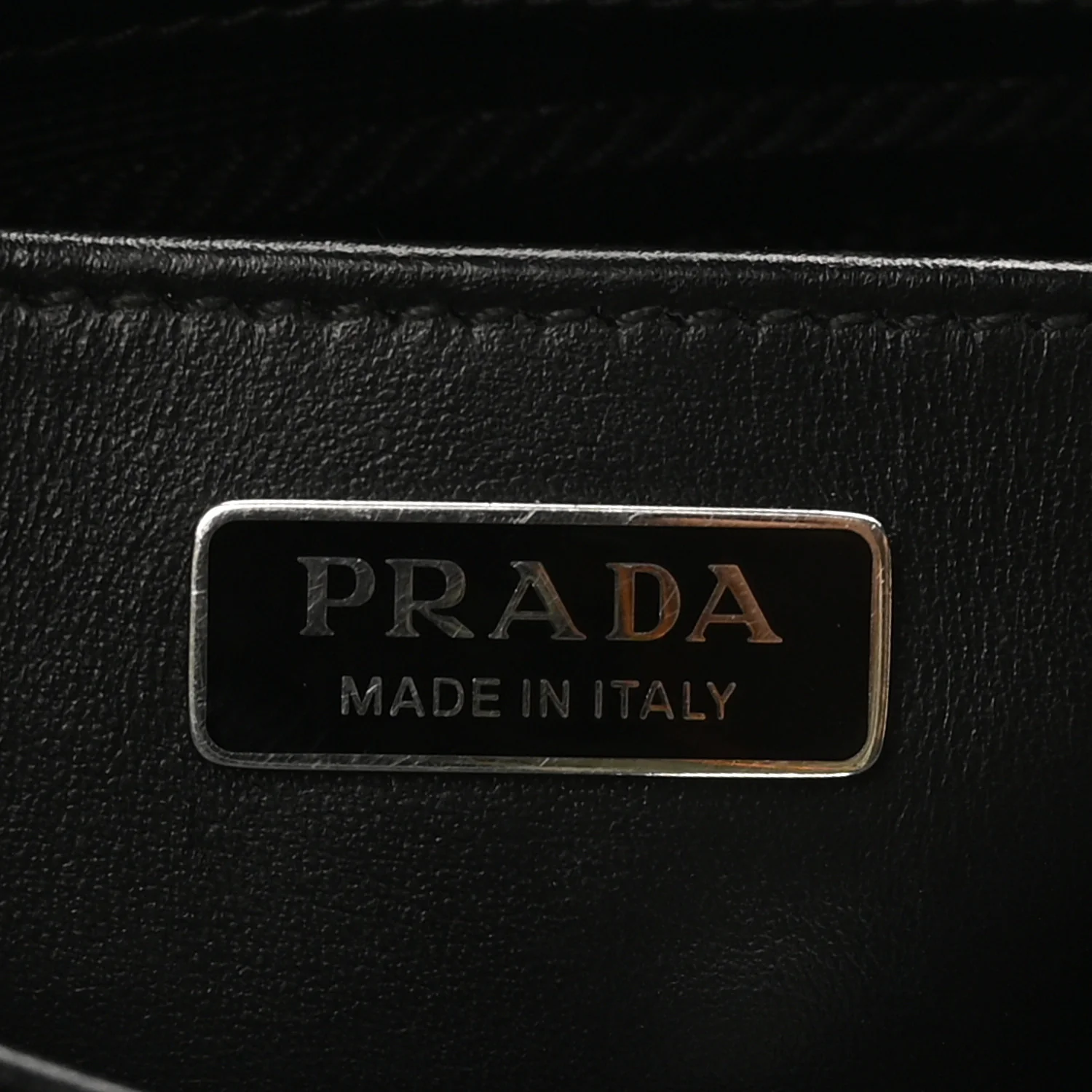 Spazzolato Cleo Shoulder Bag Black - Image 6