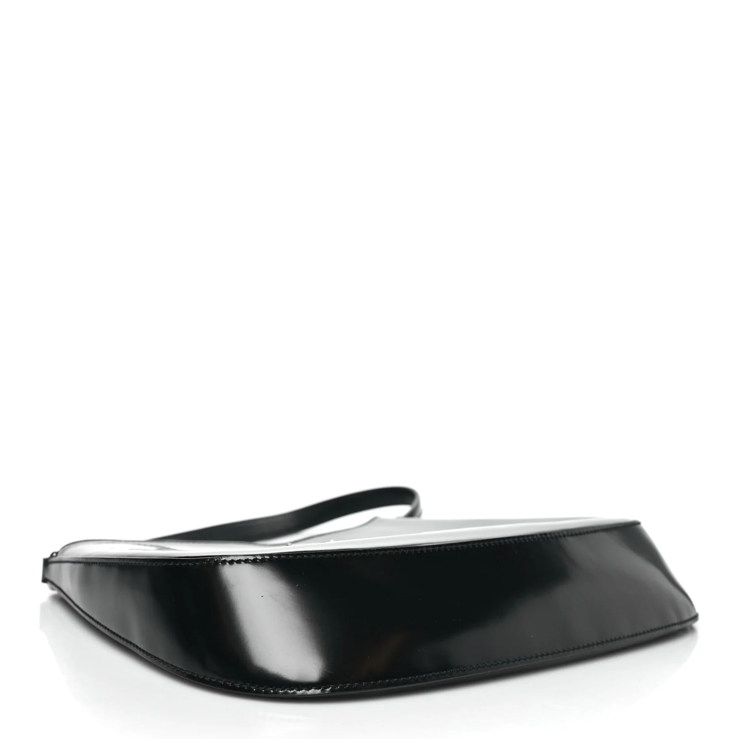 Spazzolato Cleo Shoulder Bag Black - Image 4