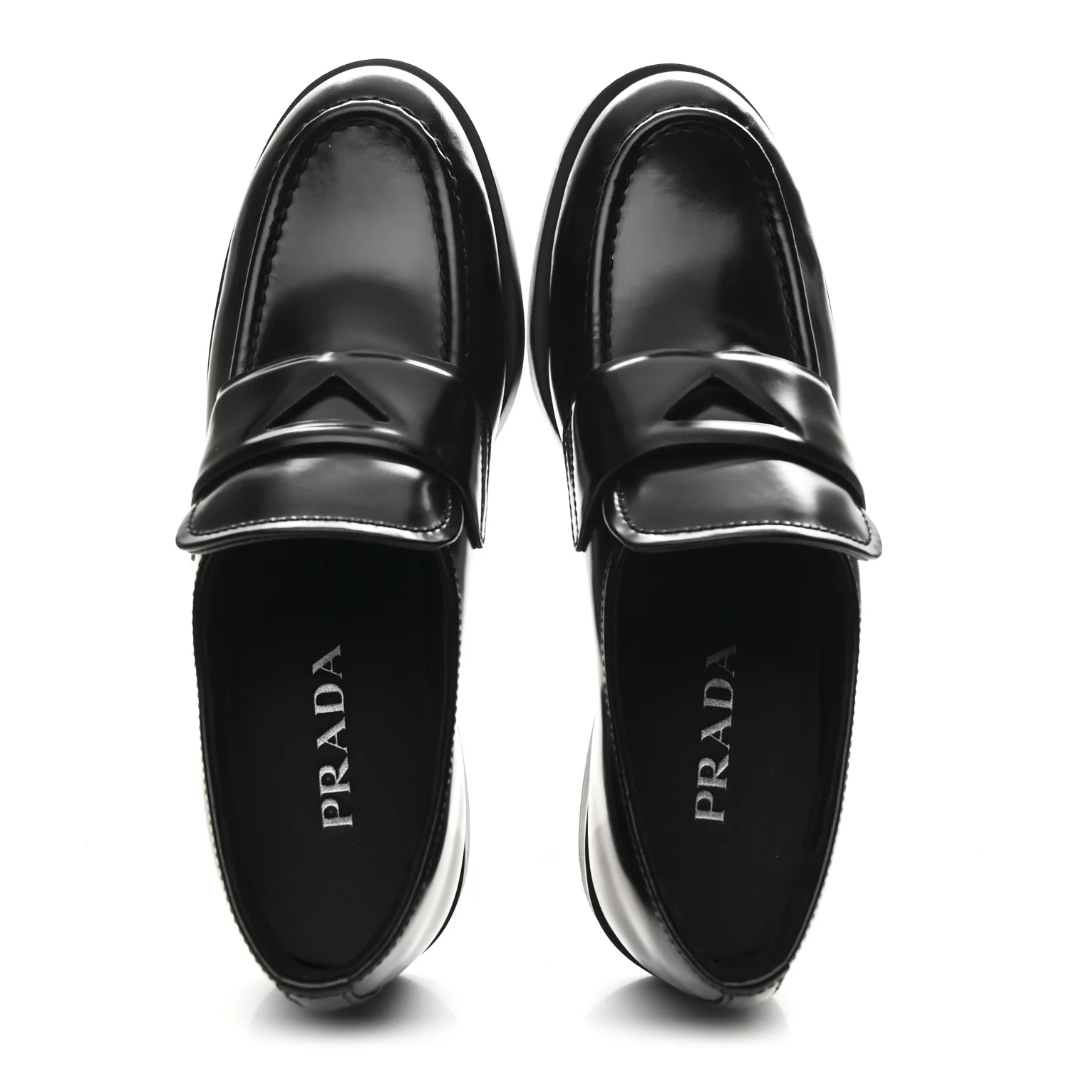 Spazzolato Loafers 37.5 Black - Image 2