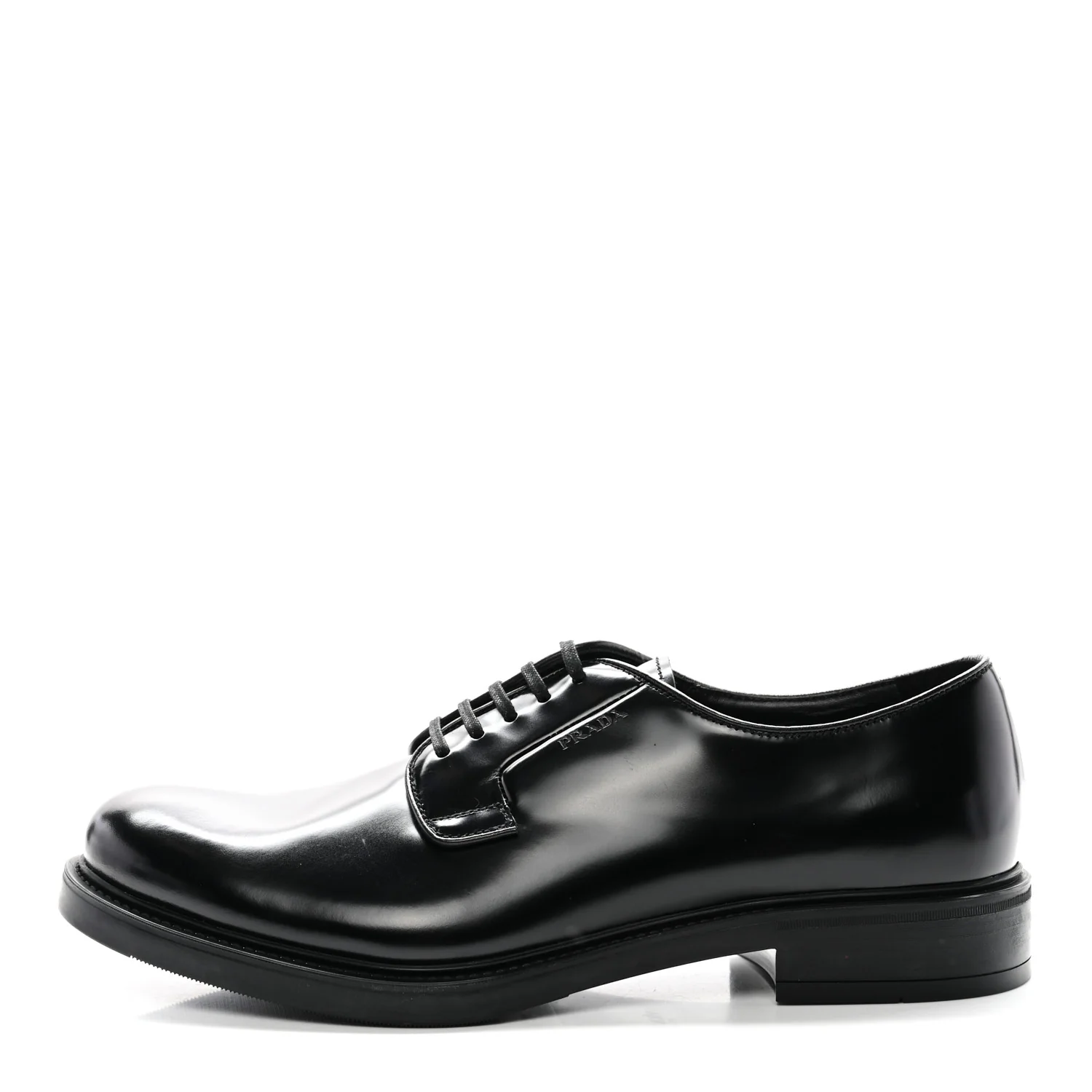 Spazzolato Mens Derby Loafers 9 Black