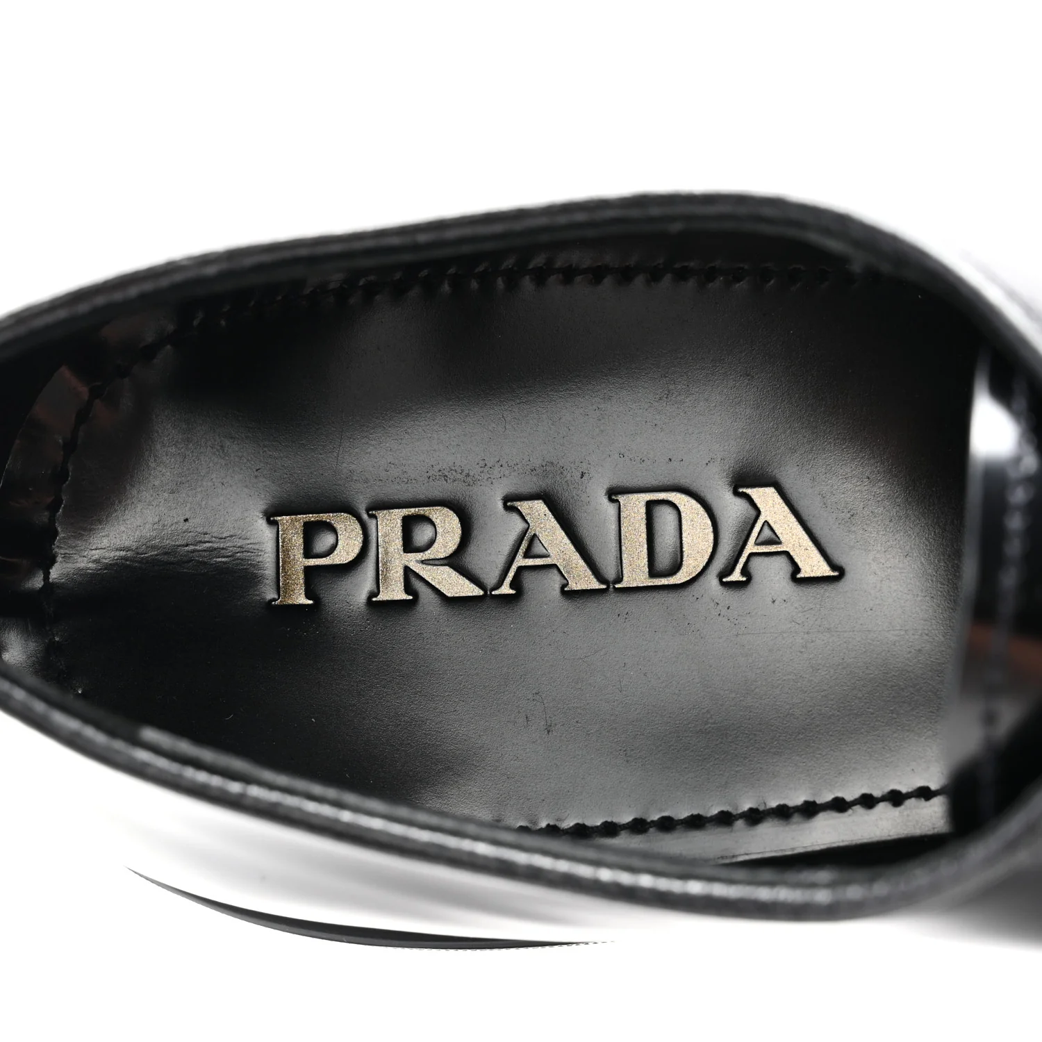 Spazzolato Mens Derby Loafers 9 Black - Image 9