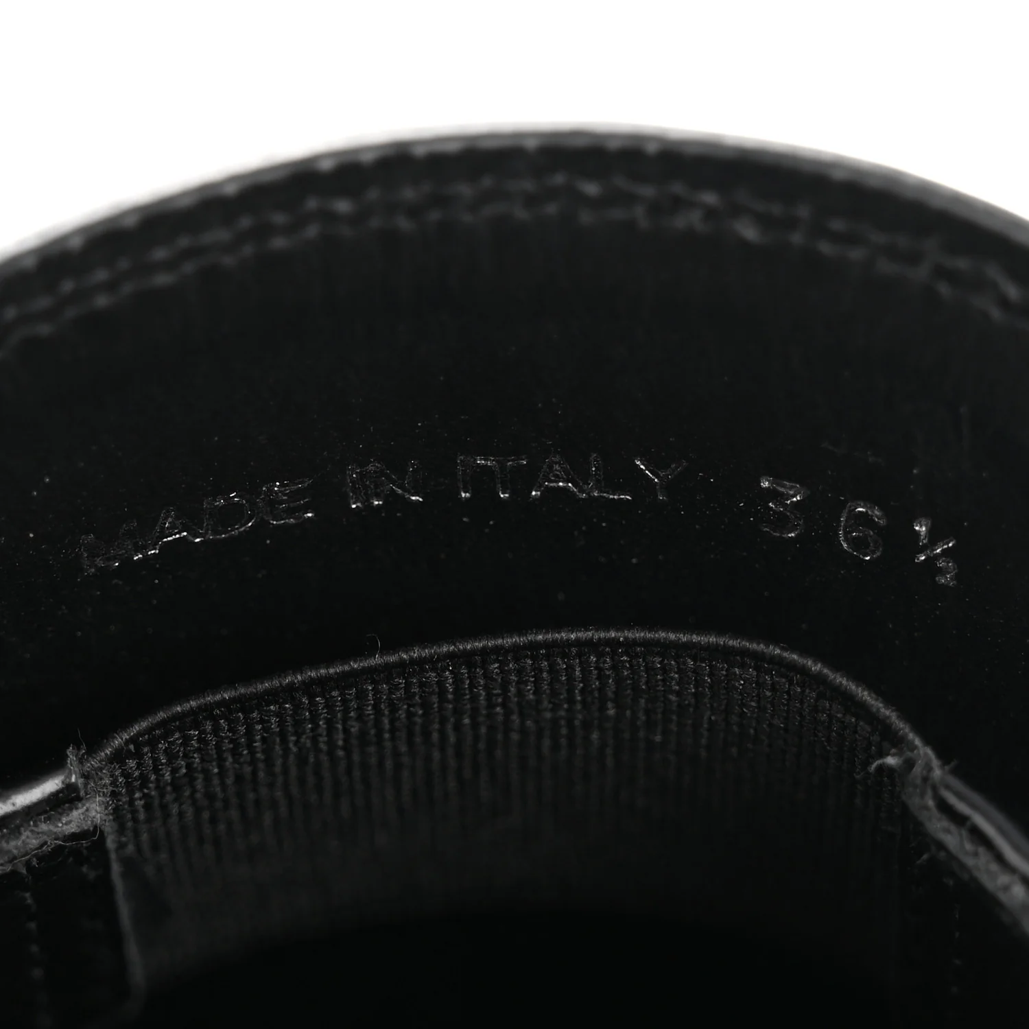 Spazzolato Metal Triangle Logo 50mm Loafers 36.5 Black - Image 19