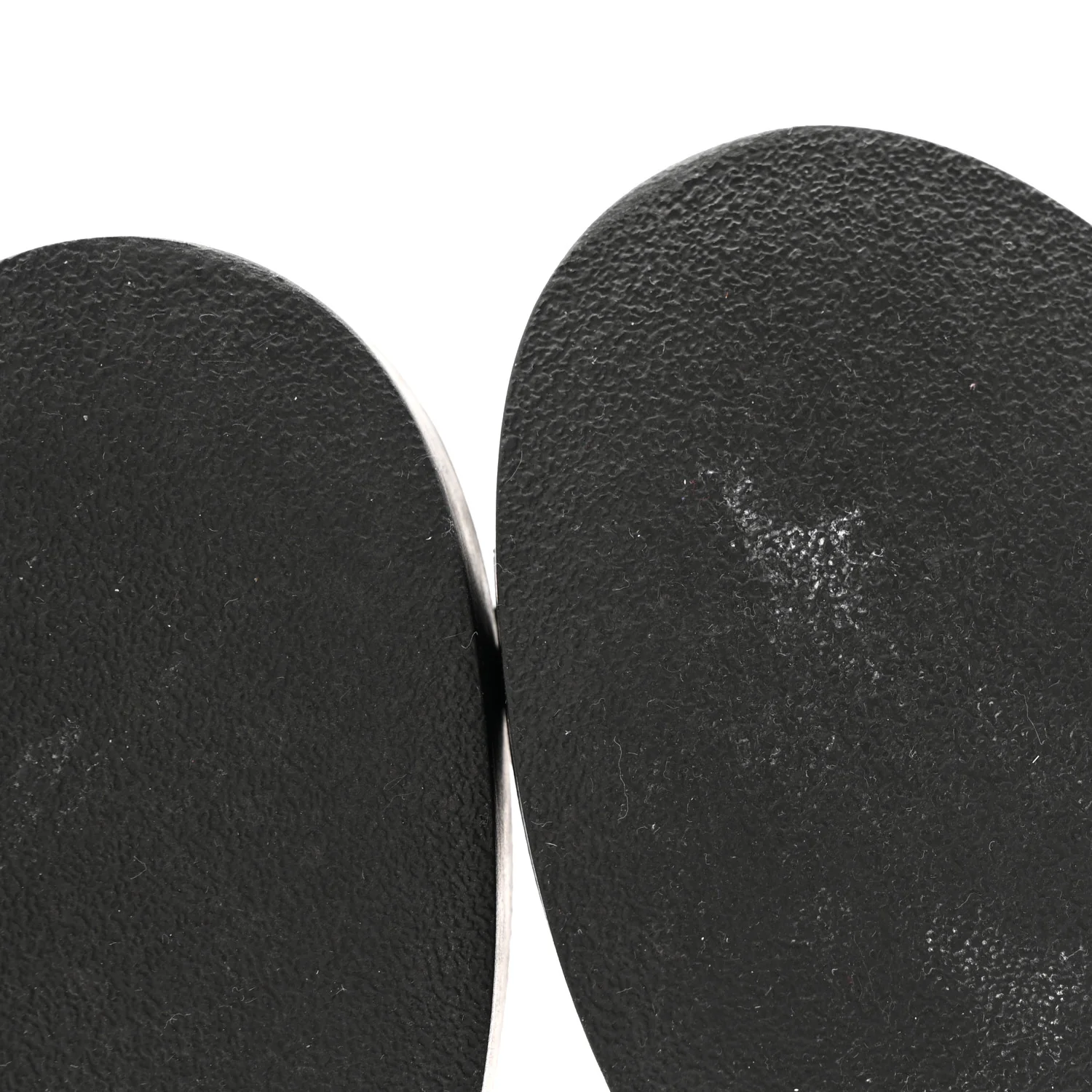 Spazzolato Metal Triangle Logo 50mm Loafers 37.5 Black - Image 10