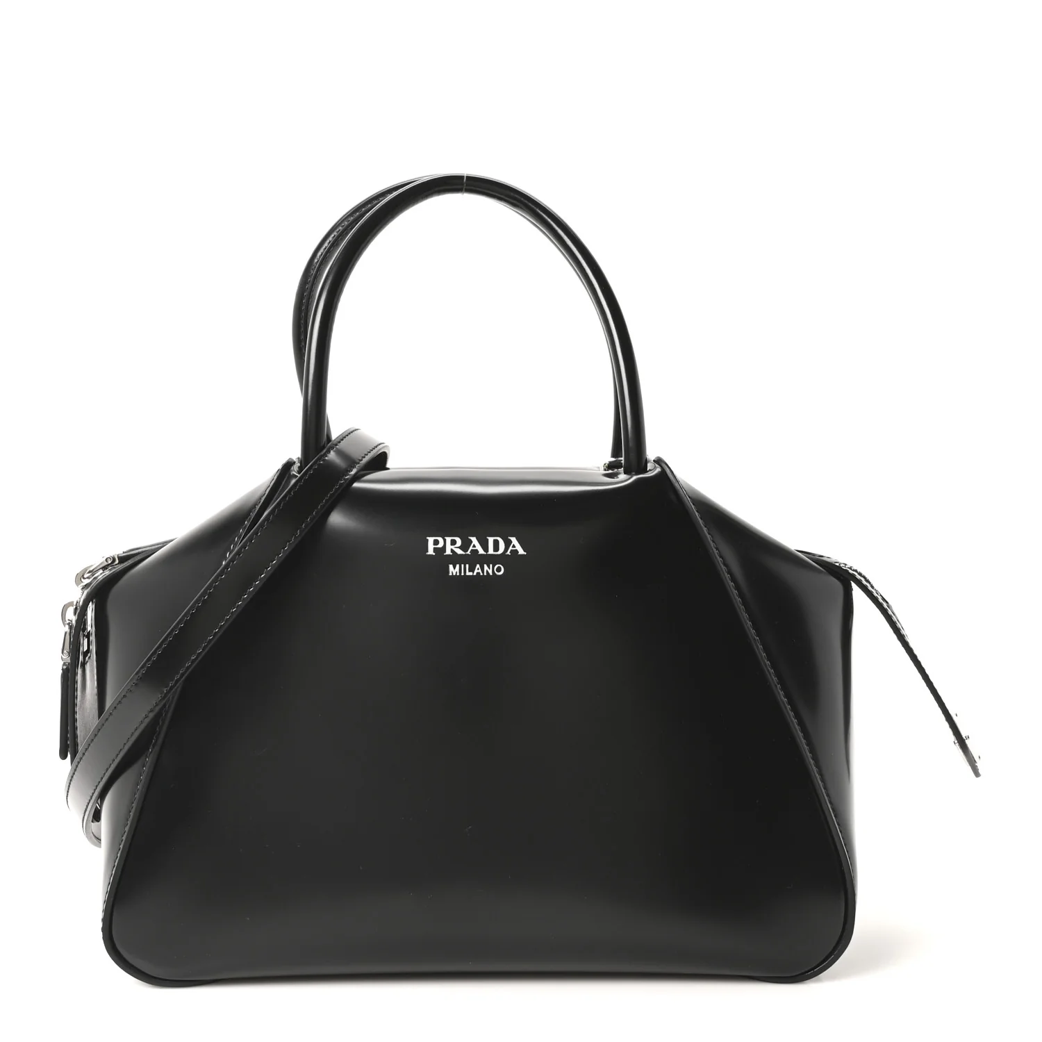 Spazzolato Small Supernova Handbag Black