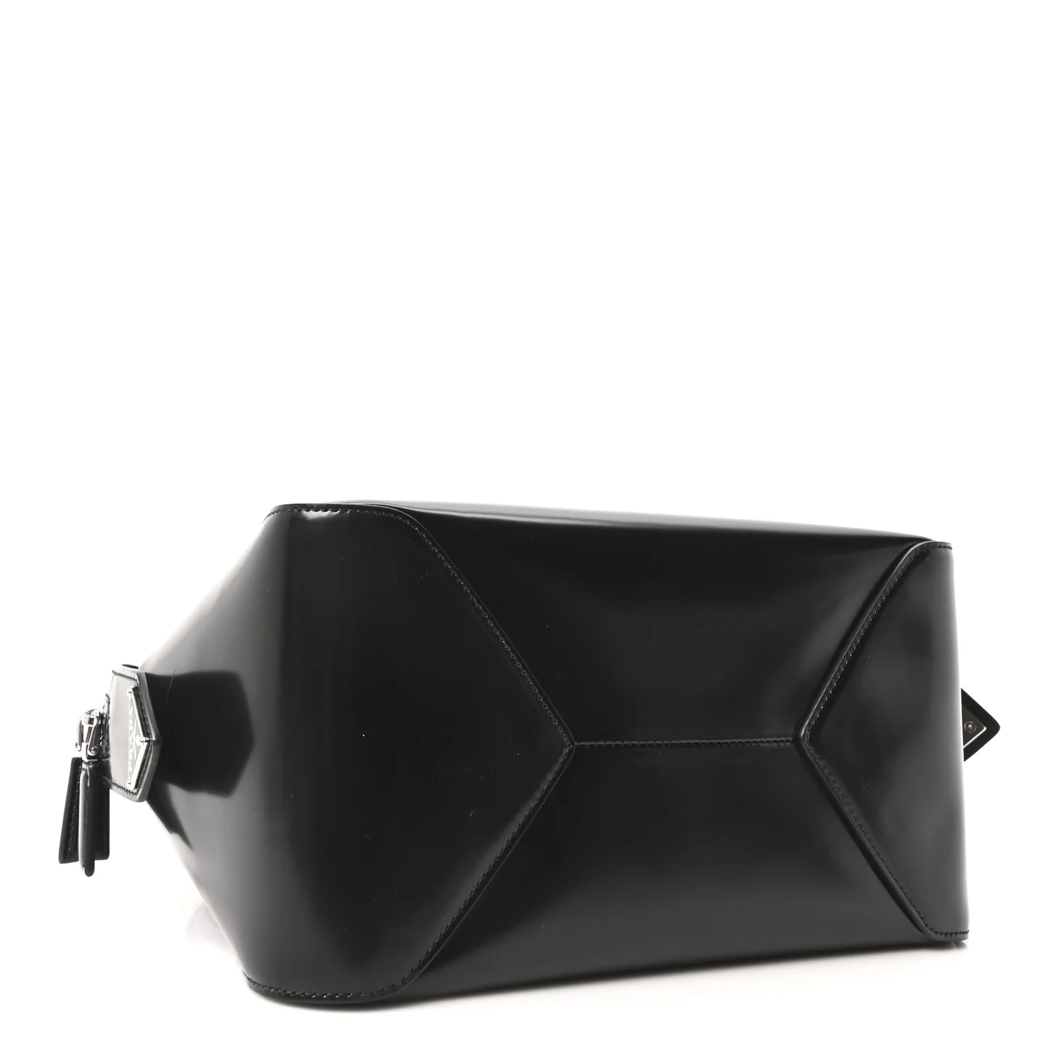 Spazzolato Small Supernova Handbag Black - Image 4