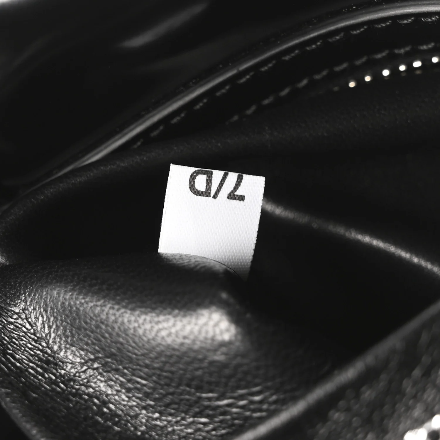 Spazzolato Small Supernova Handbag Black - Image 7