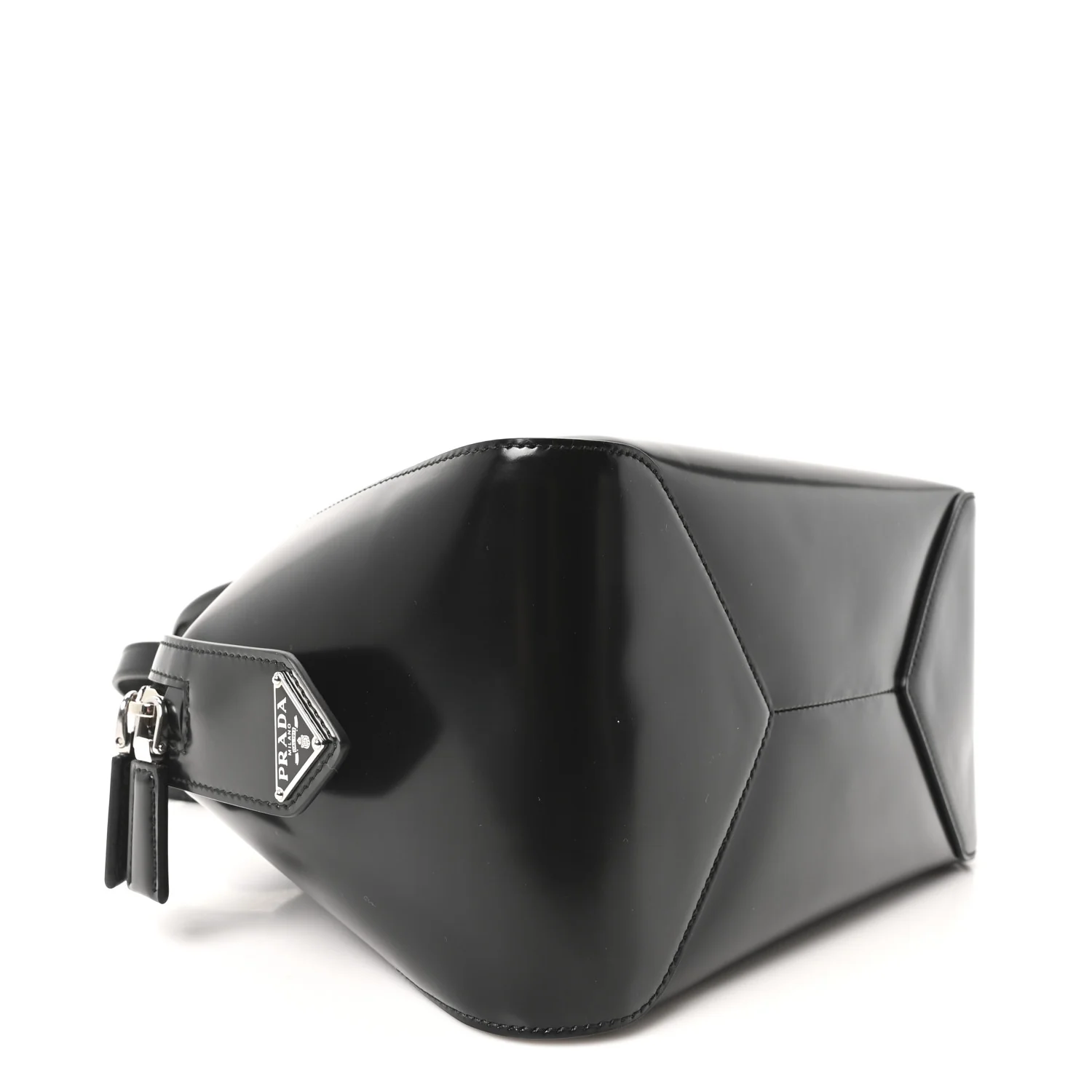 Spazzolato Small Supernova Handbag Black - Image 9
