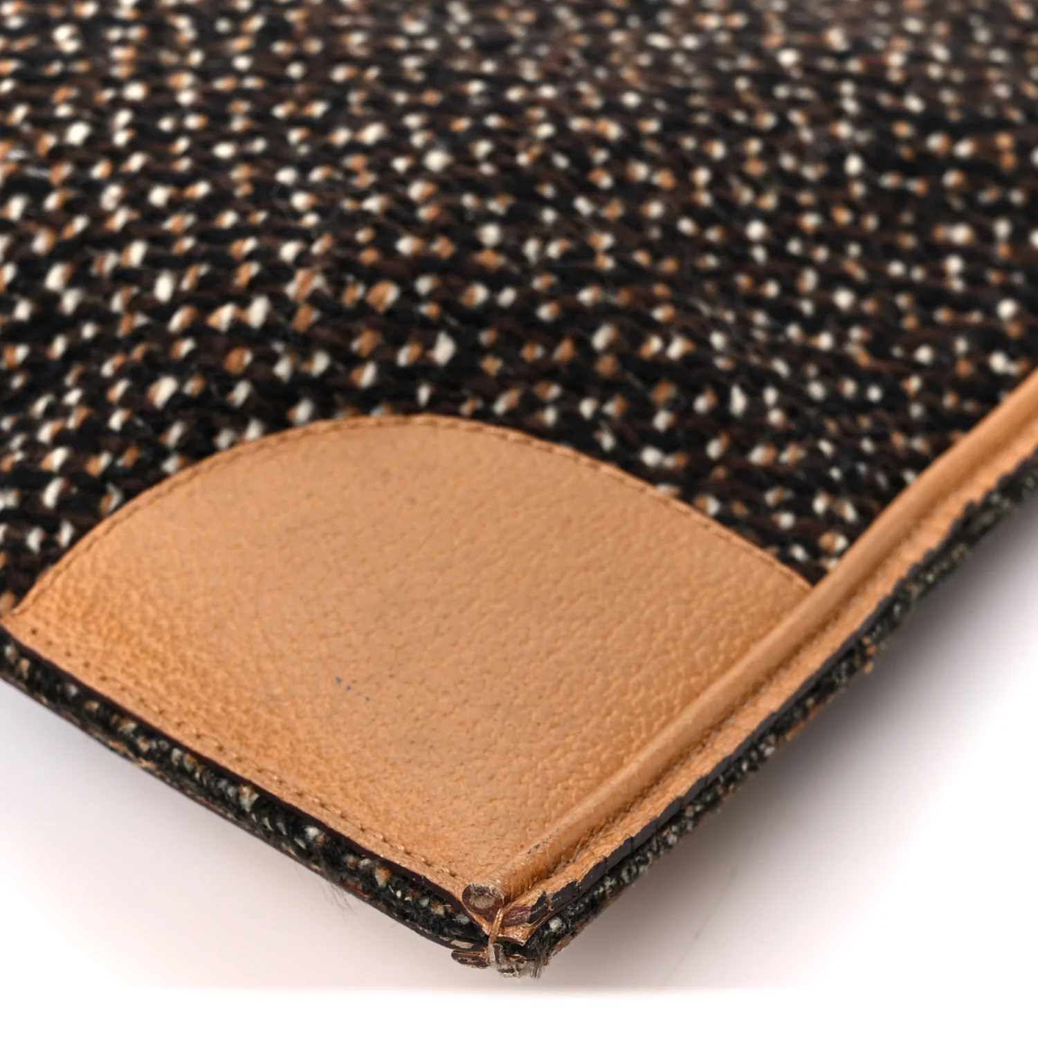 Stuoia Tweed Cinghiale Tote Marrone - Image 10