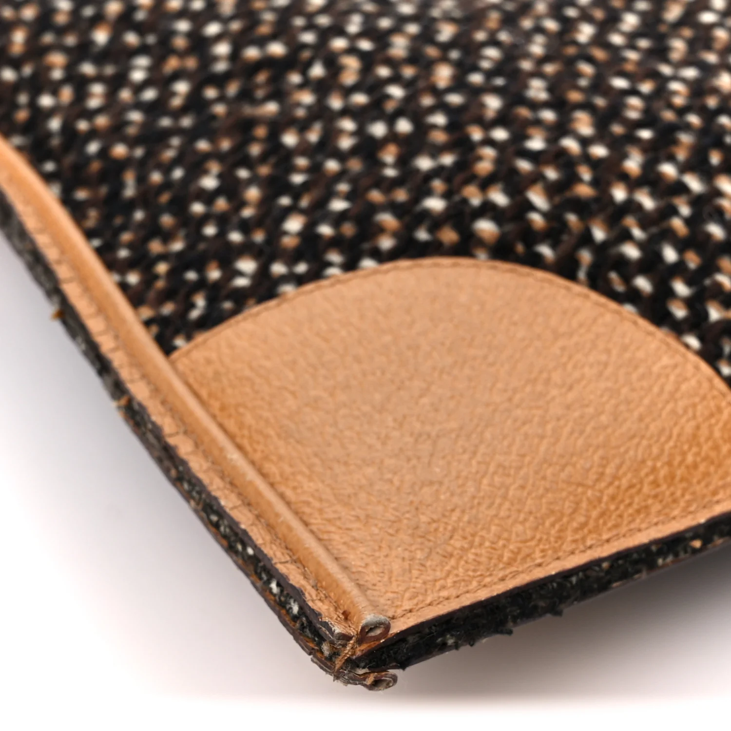 Stuoia Tweed Cinghiale Tote Marrone - Image 9
