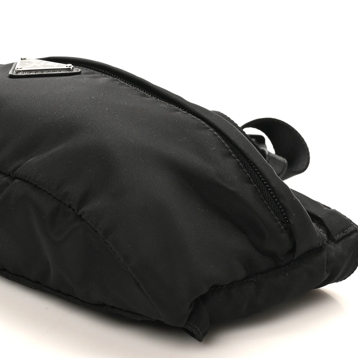 Tessuto Nylon Belt Bag Black - Image 9