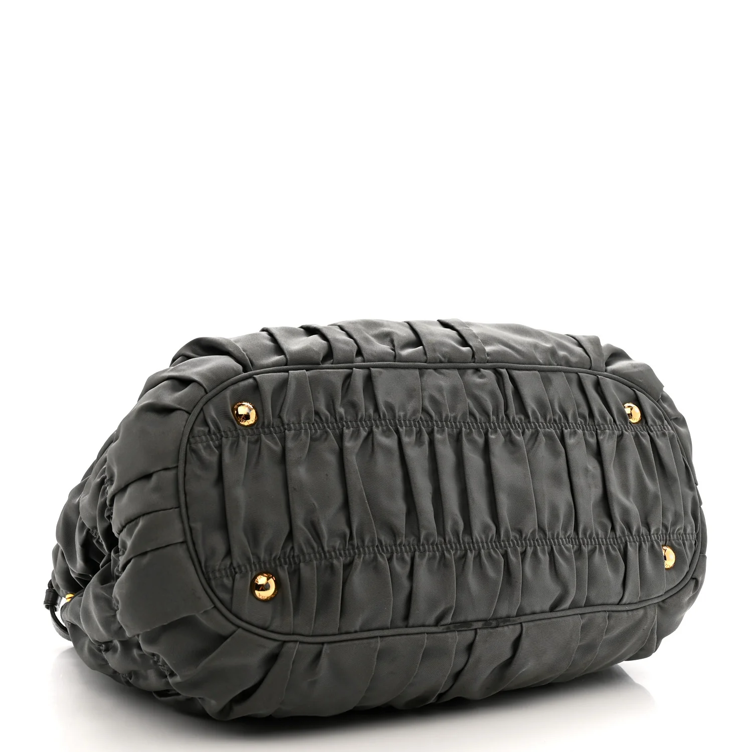 Tessuto Nylon Gaufre Tote Ardesia - Image 4