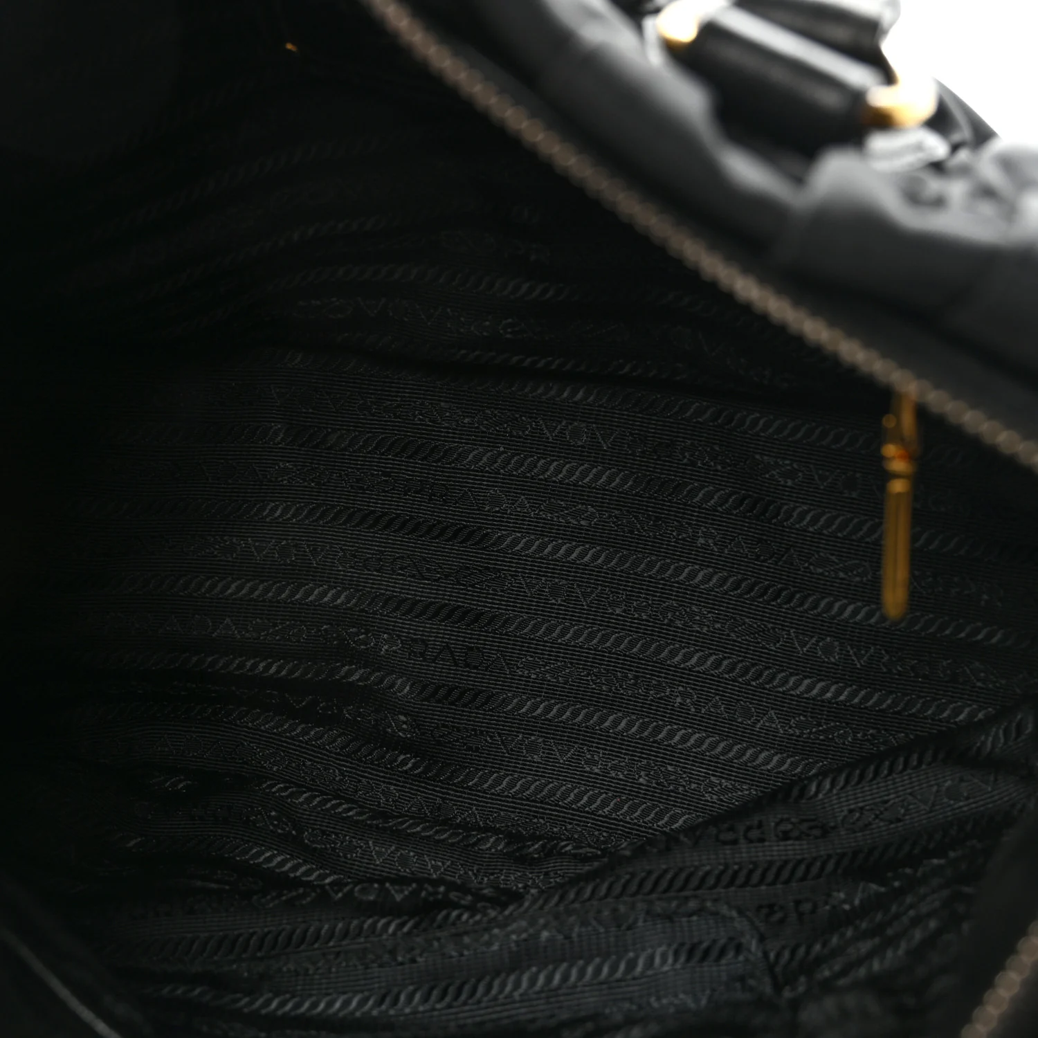 Tessuto Nylon Gaufre Tote Black - Image 5