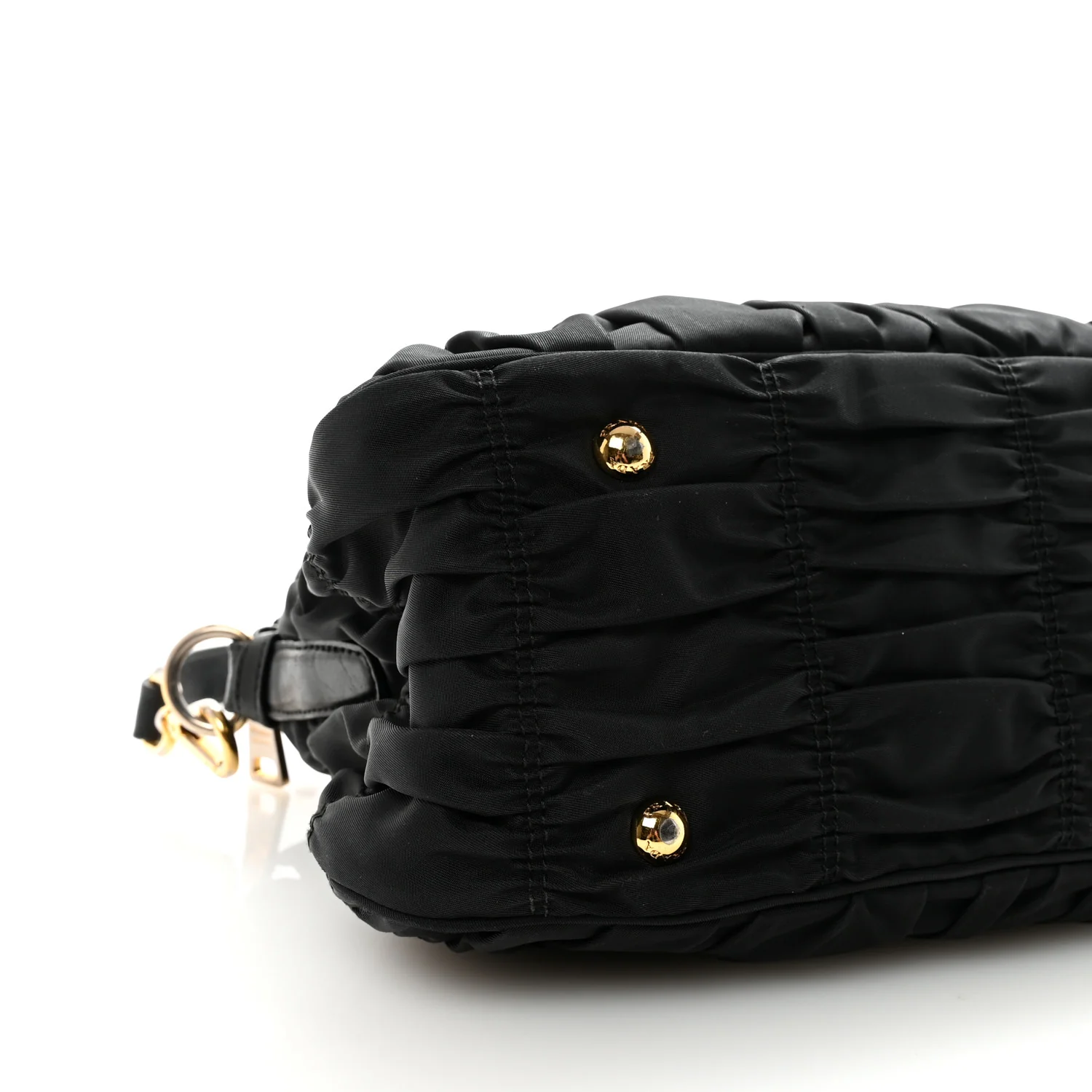 Tessuto Nylon Gaufre Tote Black - Image 8