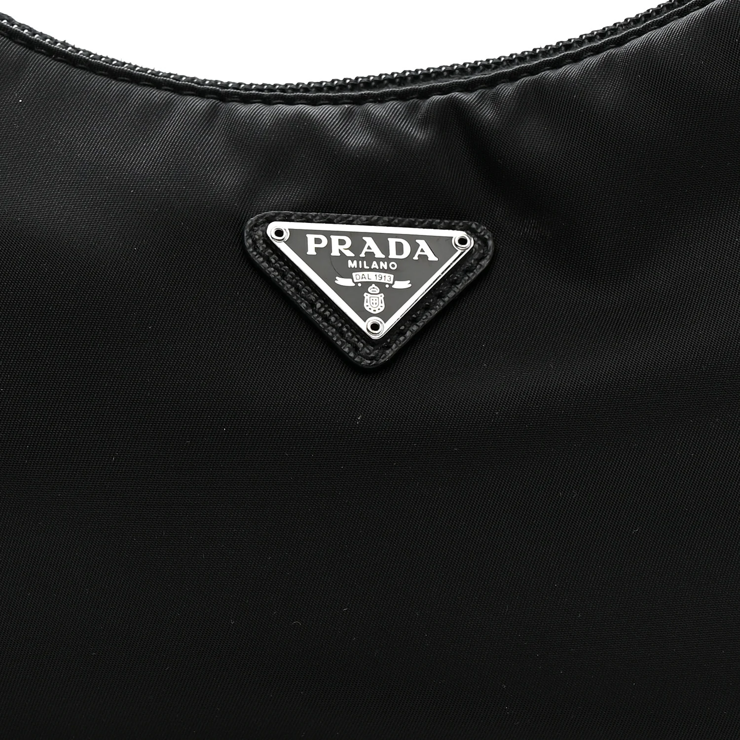 Tessuto Nylon Mini Re-Edition 2000 Bag Black - Image 8