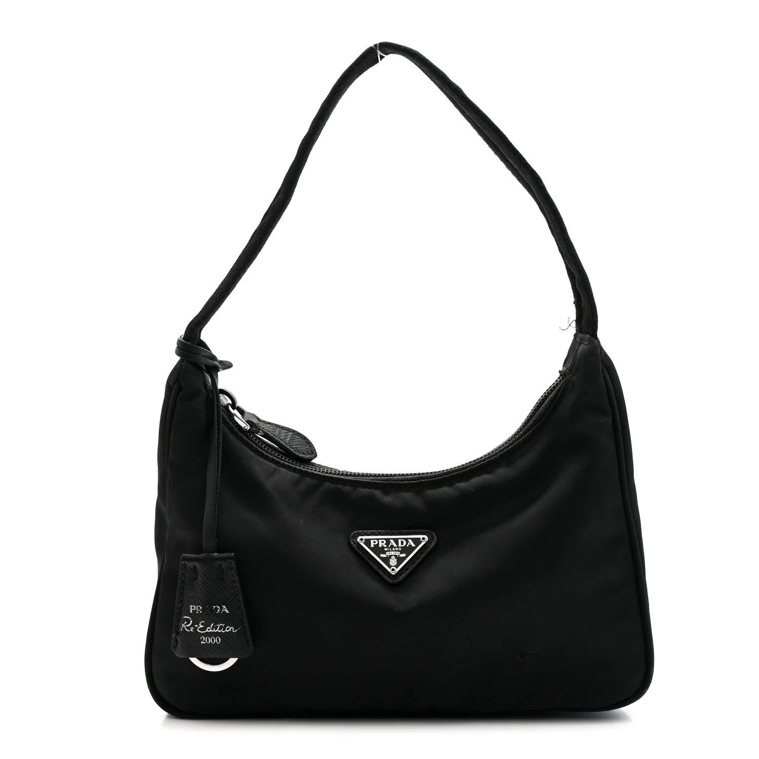 Tessuto Nylon Mini Re-Edition 2000 Bag Black