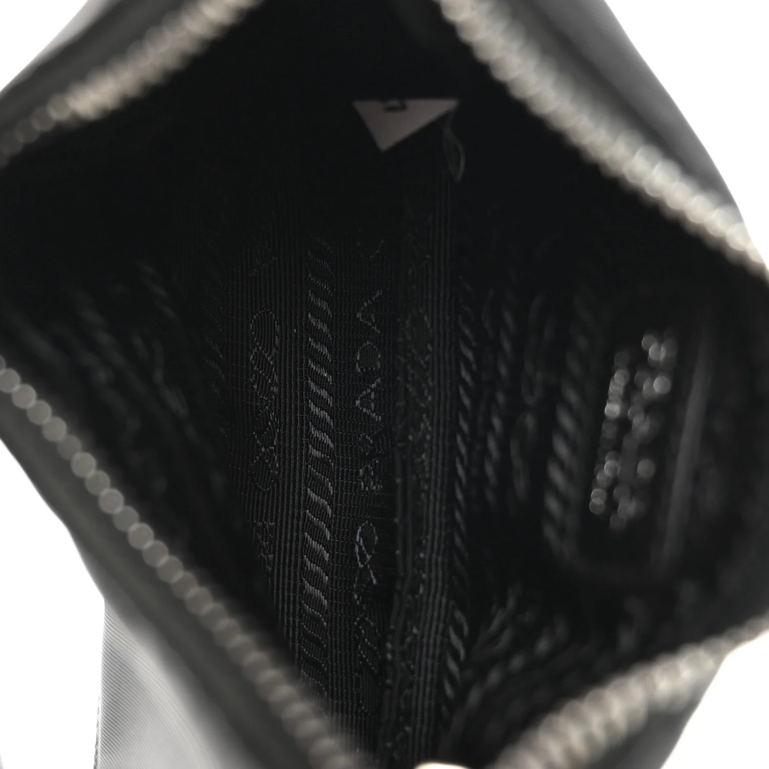 Tessuto Nylon Mini Re-Edition 2000 Shoulder Bag Black - Image 4