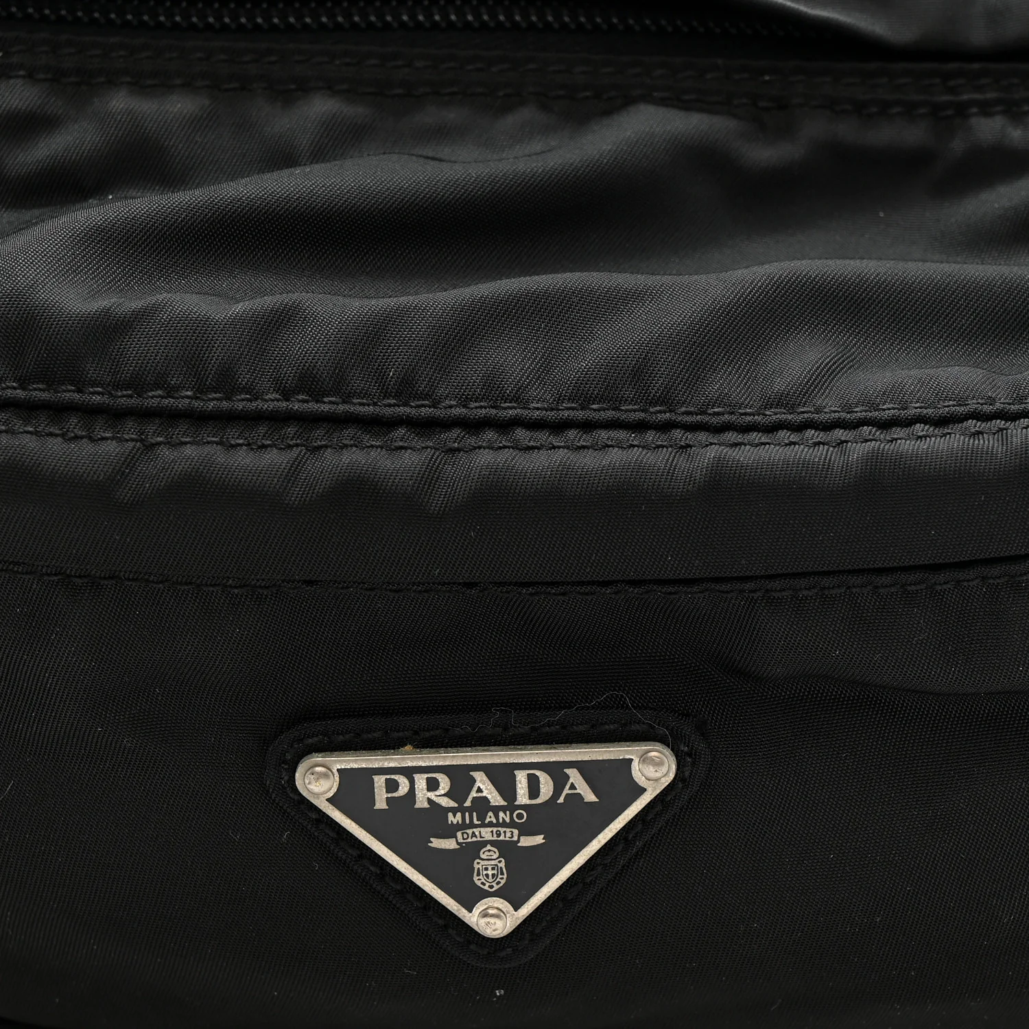 Tessuto Nylon Montagna Belt Bag Black - Image 9