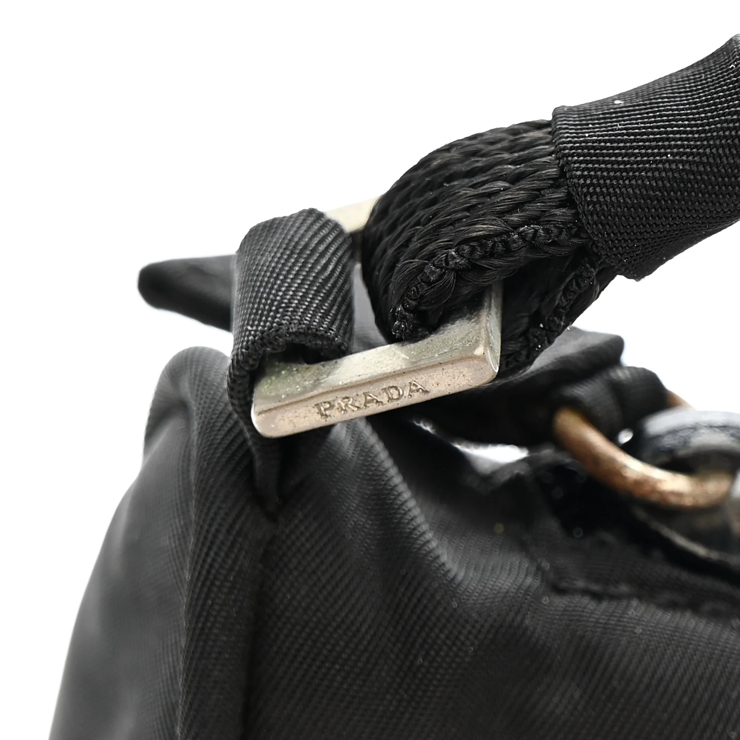 Tessuto Nylon Pochette Bag Black - Image 15