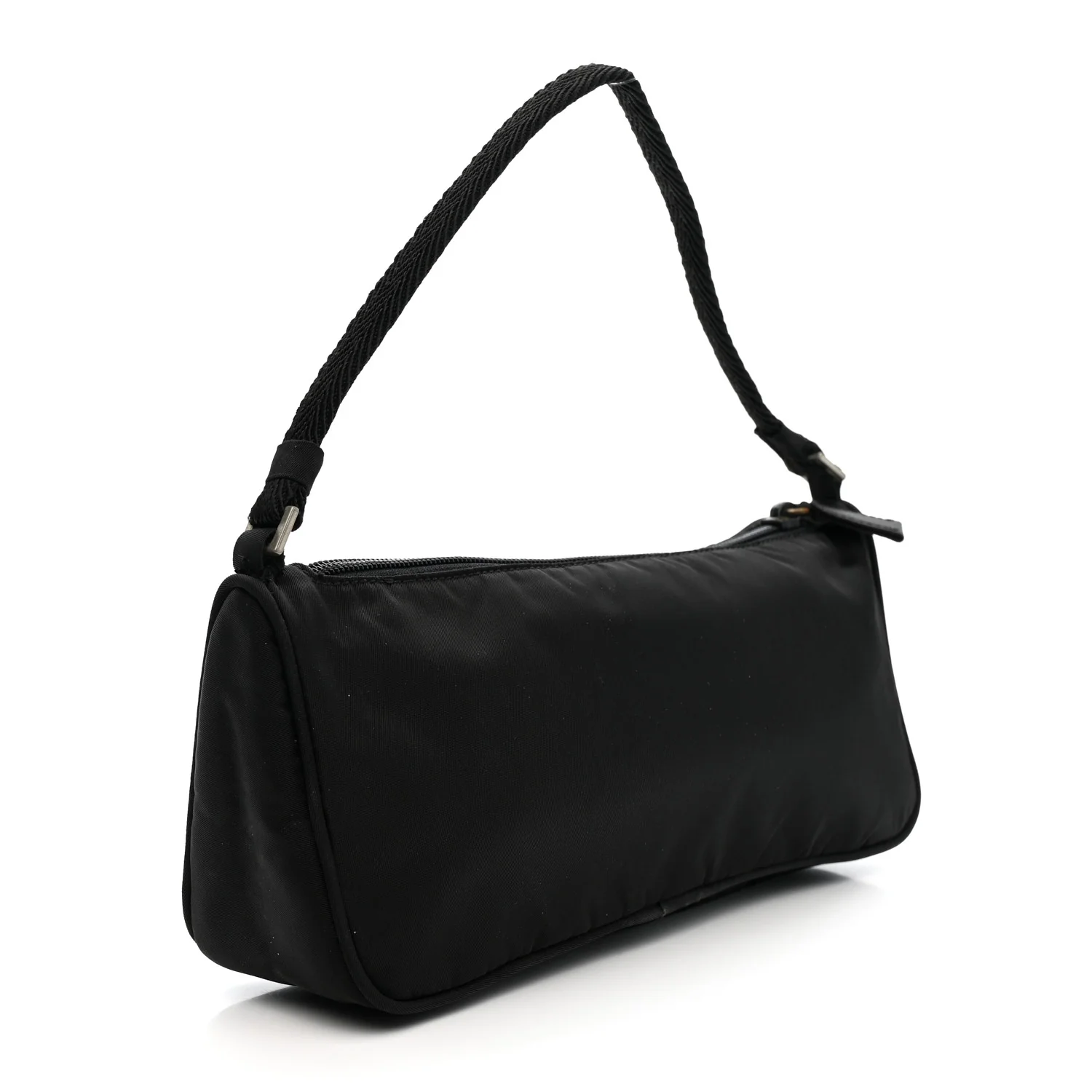Tessuto Nylon Pochette Bag Black - Image 4