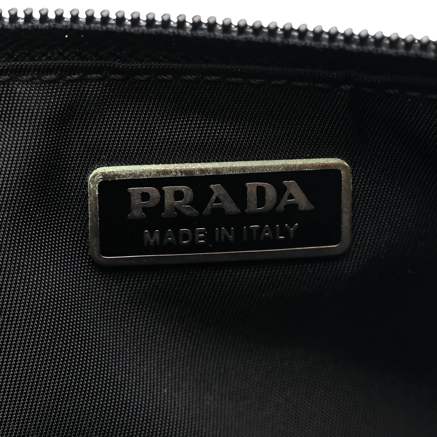 Tessuto Nylon Pochette Bag Black - Image 7