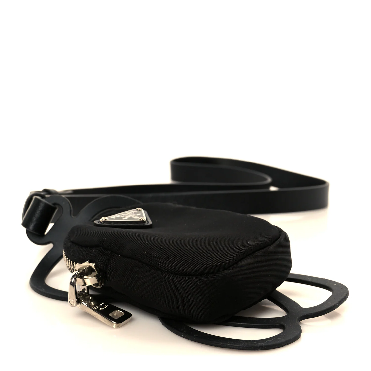 Tessuto Nylon Pocket Smartphone Case Black - Image 4