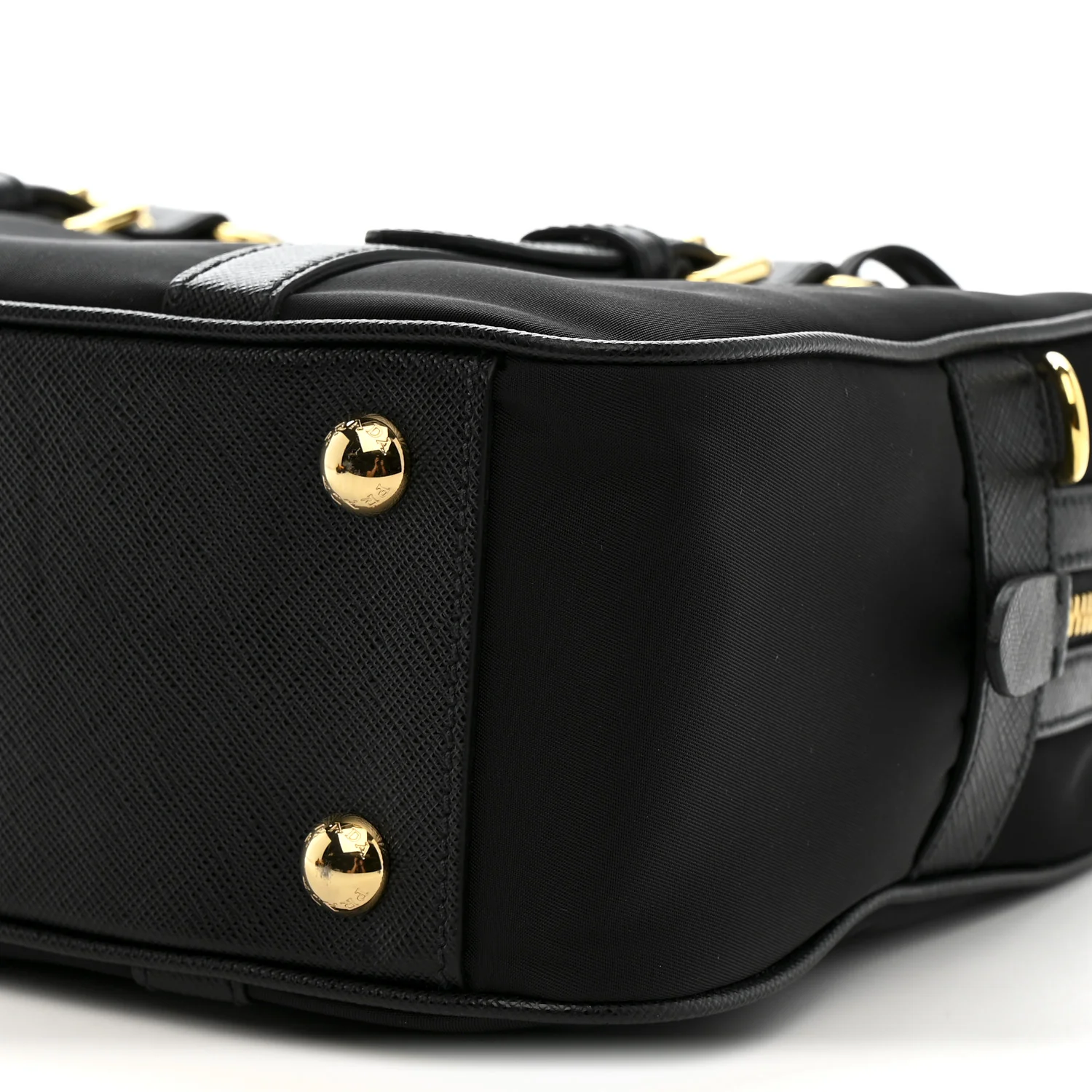 Tessuto Nylon Saffiano Bauletto Black - Image 10
