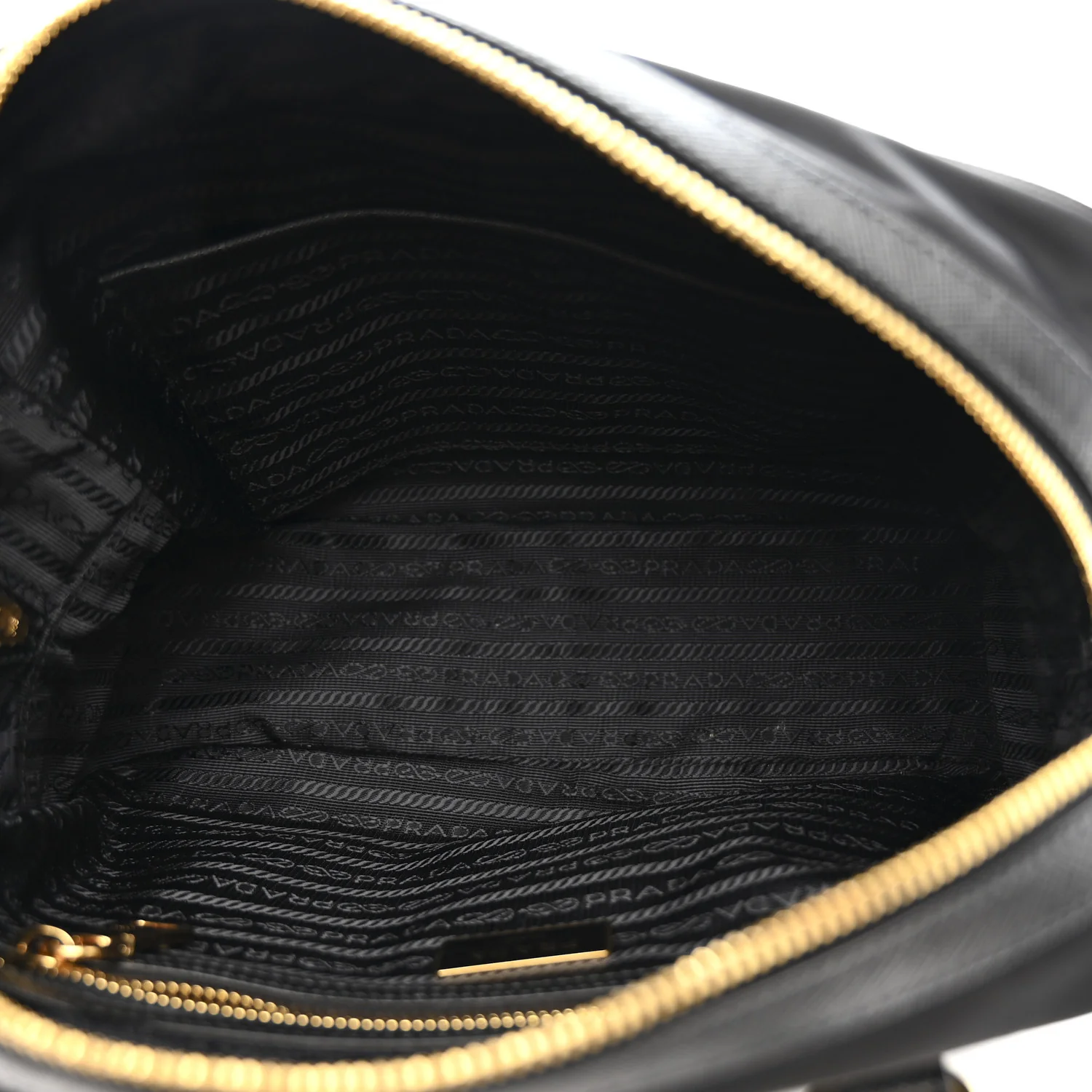 Tessuto Nylon Saffiano Bauletto Black - Image 5