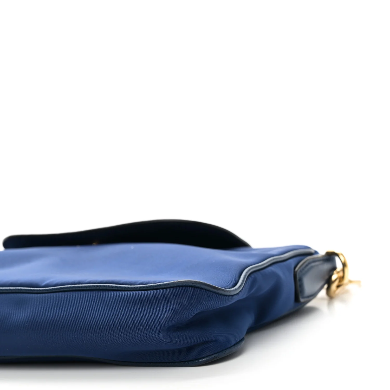 Tessuto Nylon Saffiano Crossbody Bag Bluette - Image 8