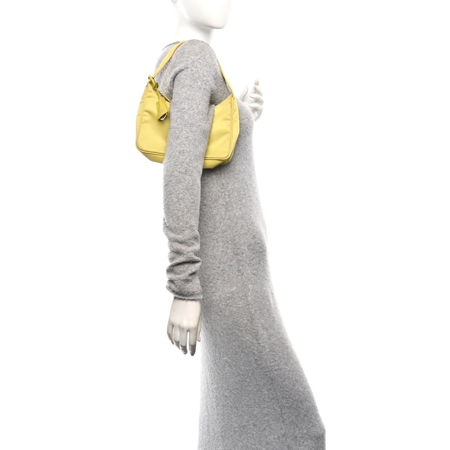 Tessuto Nylon Saffiano Mini Re-Edition 2000 Bag Ananas - Image 2