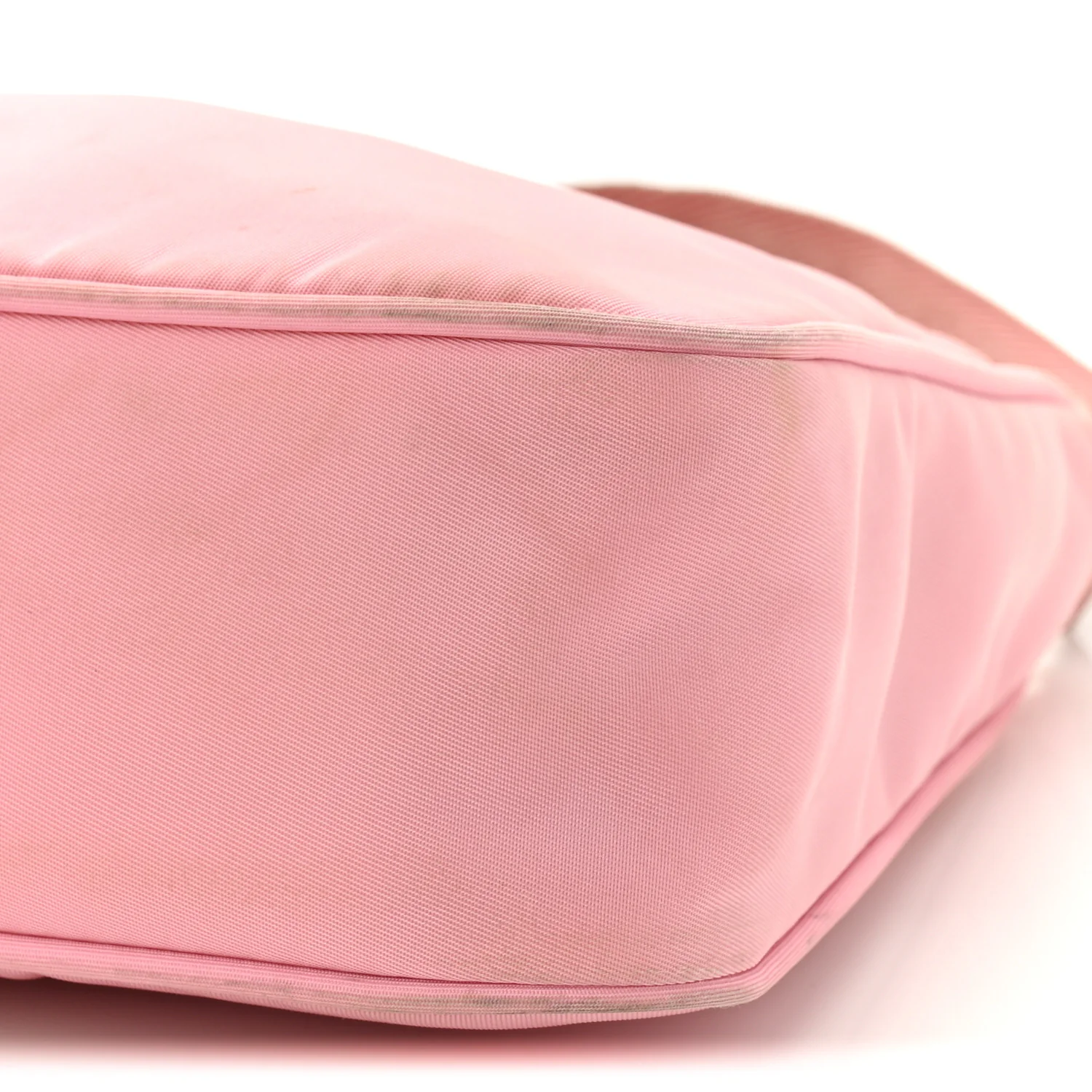 Tessuto Nylon Saffiano Mini Re-Edition 2000 Bag Rosa - Image 11