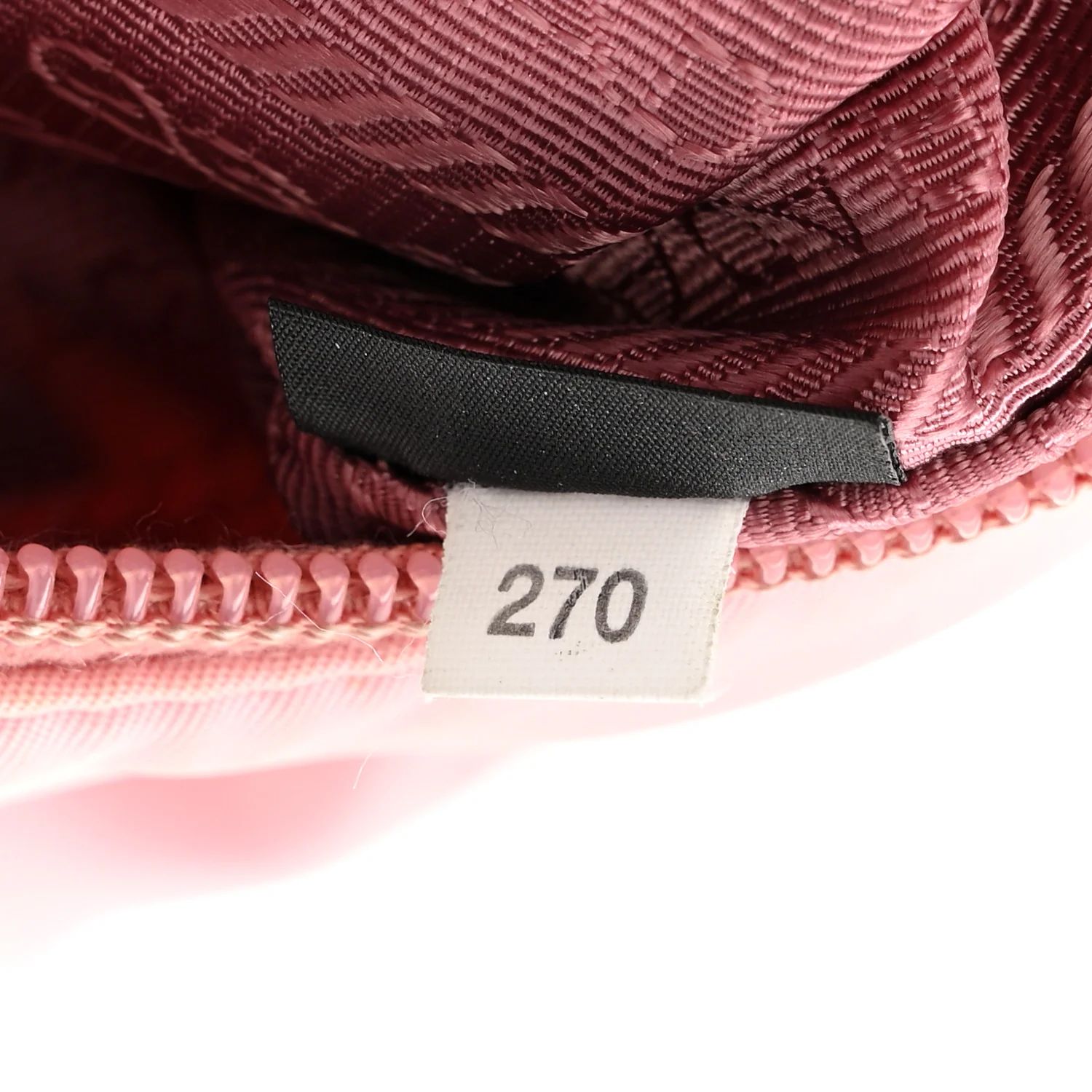 Tessuto Nylon Saffiano Mini Re-Edition 2000 Bag Rosa - Image 8