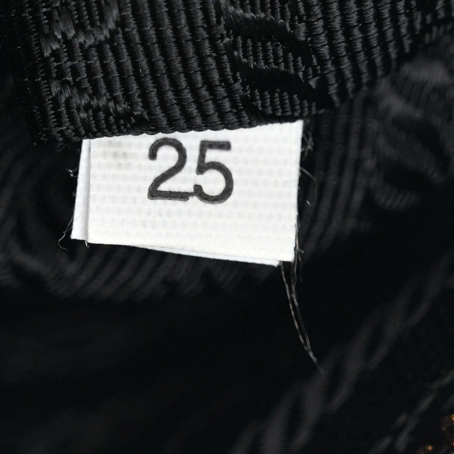 Tessuto Nylon Saffiano Mini Re-Edition 2005 Bag Black - Image 12