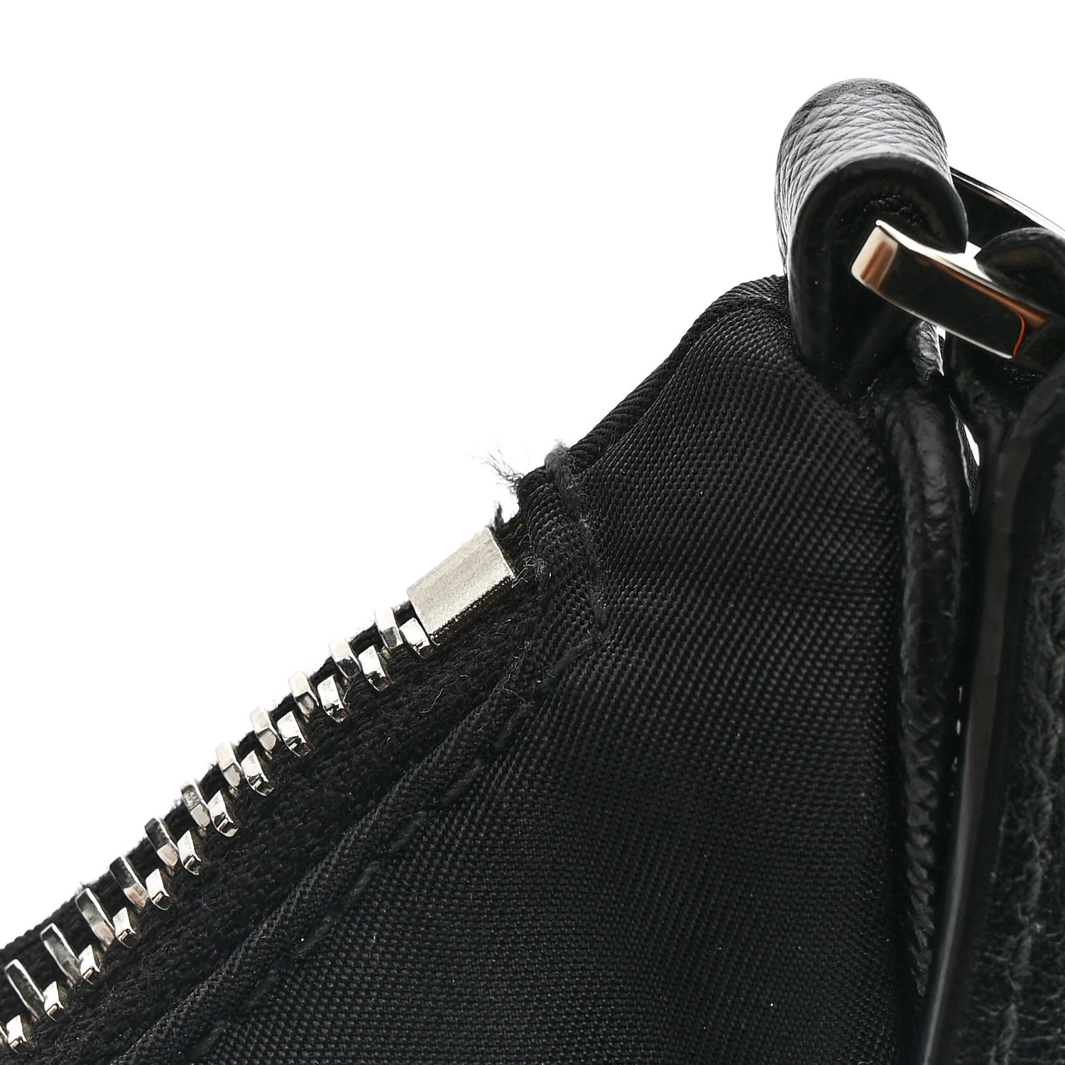 Tessuto Nylon Saffiano Mini Re-Edition 2005 Bag Black - Image 12
