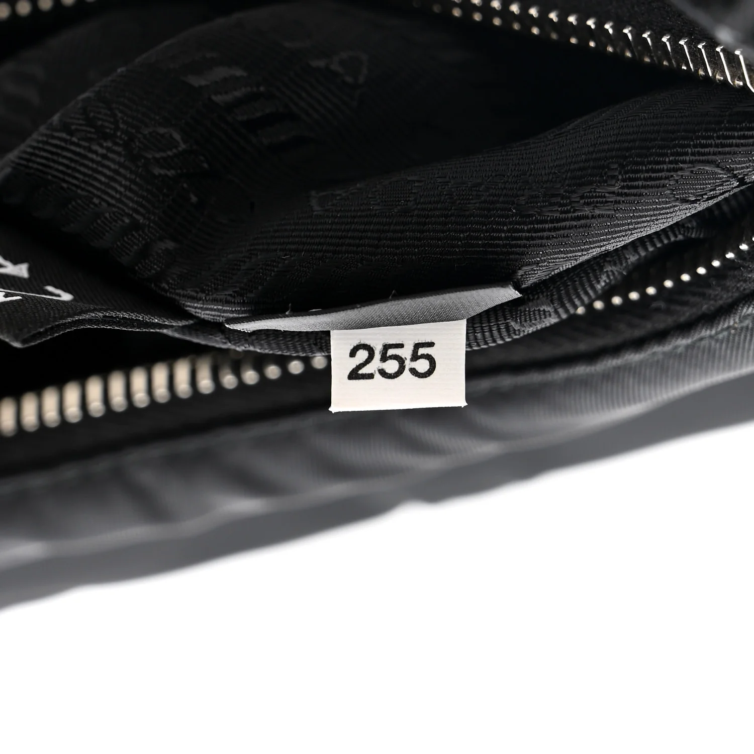 Tessuto Nylon Saffiano Mini Re-Edition 2005 Bag Black - Image 8