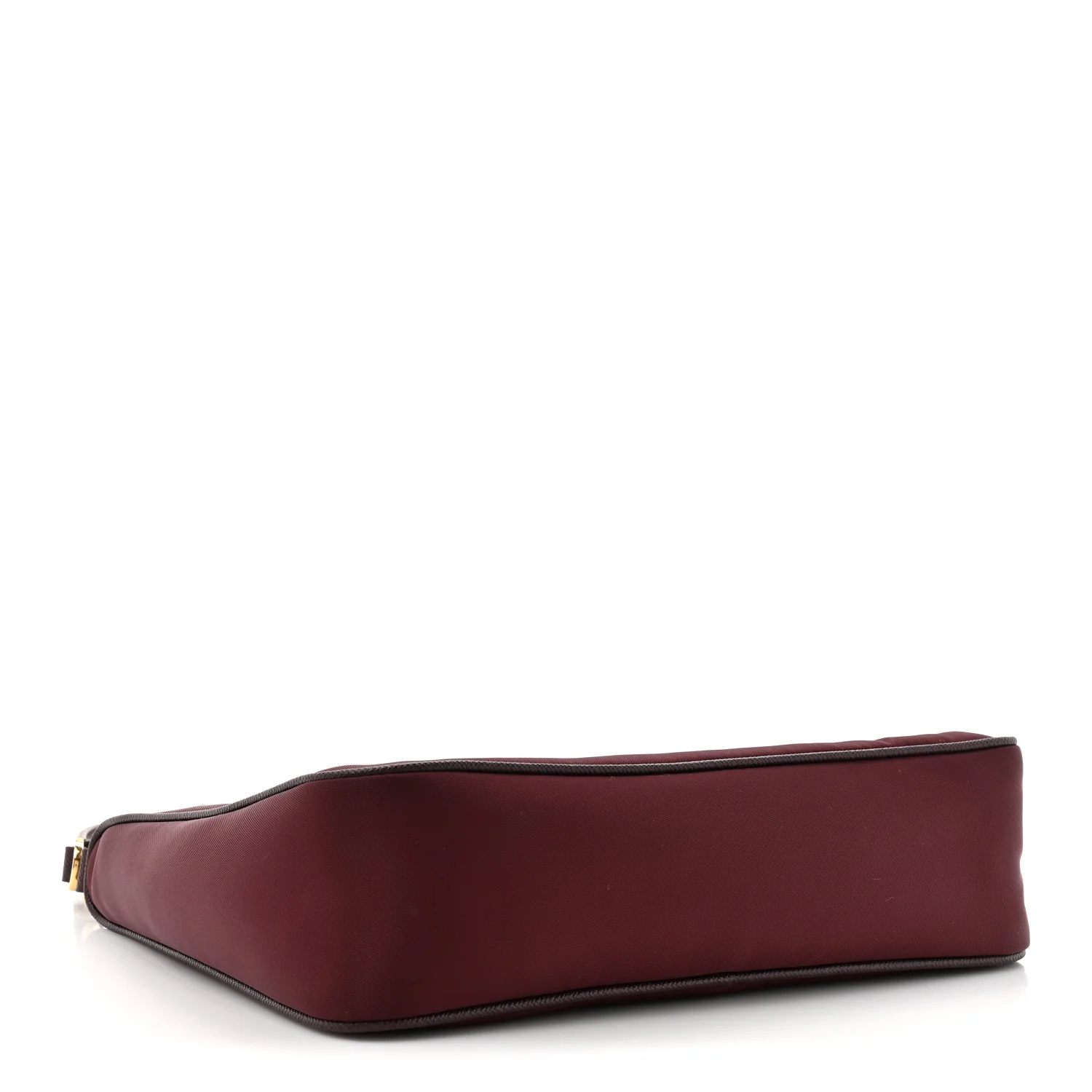 Tessuto Nylon Saffiano Mini Re-Edition 2005 Bag Bordeaux - Image 4