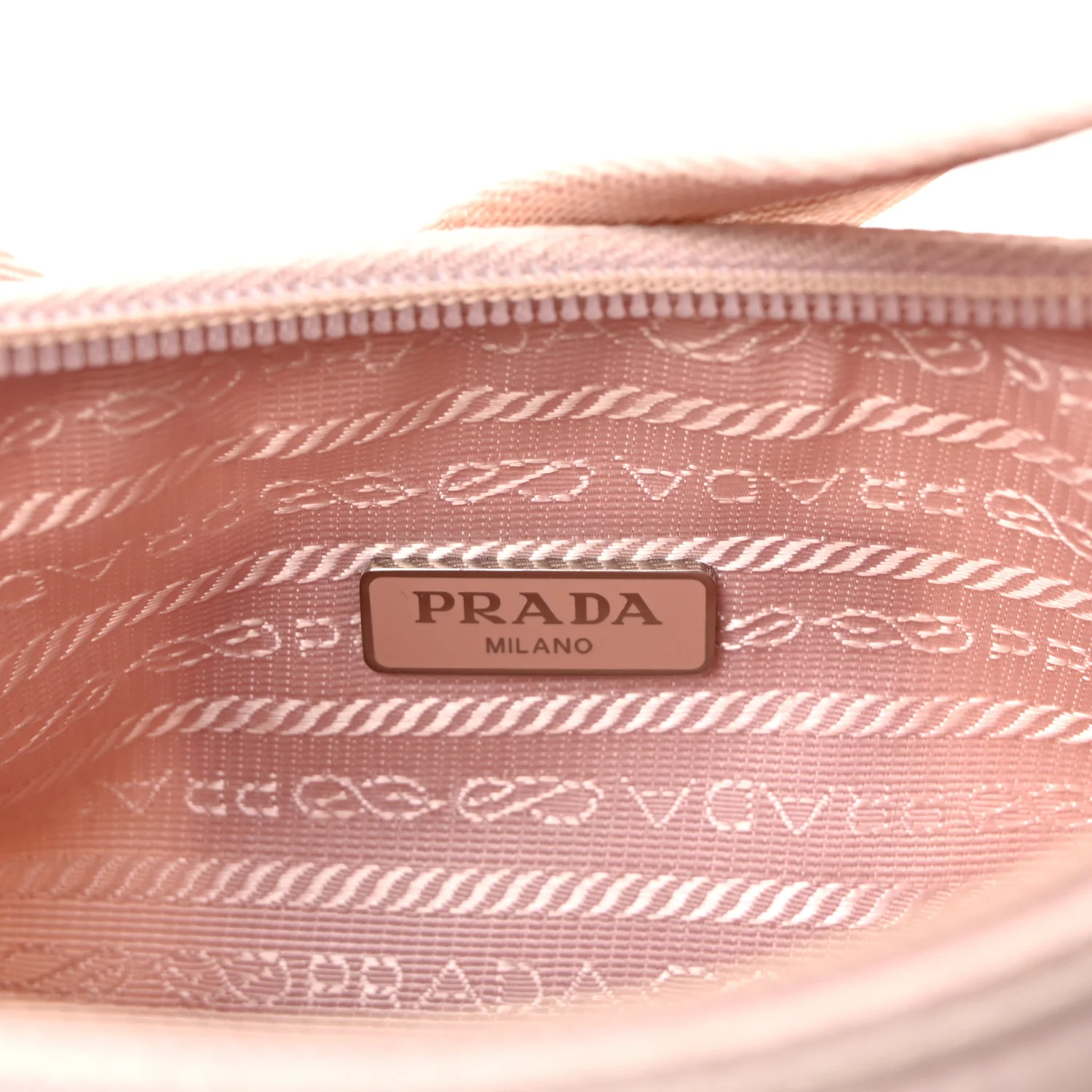 Tessuto Nylon Saffiano Re-Edition 2000 Bag Alabastro - Image 6