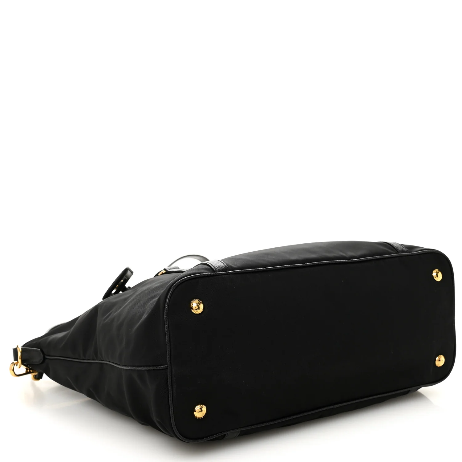 Tessuto Nylon Saffiano Tote Black - Image 4