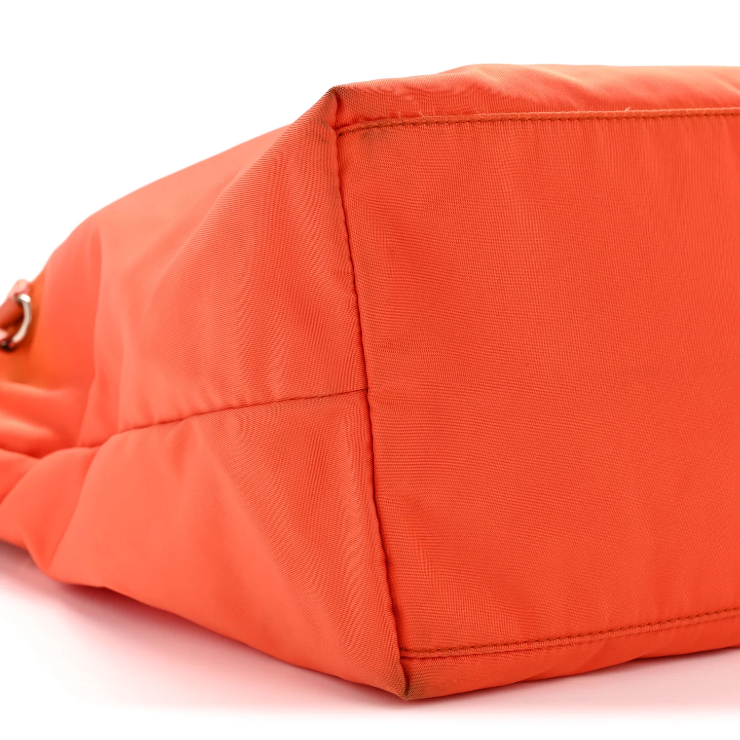 Tessuto Nylon Saffiano Tote Papaya Ibisco - Image 10