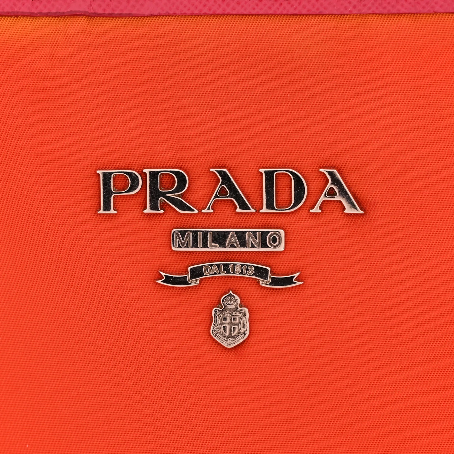 Tessuto Nylon Saffiano Tote Papaya Ibisco - Image 13