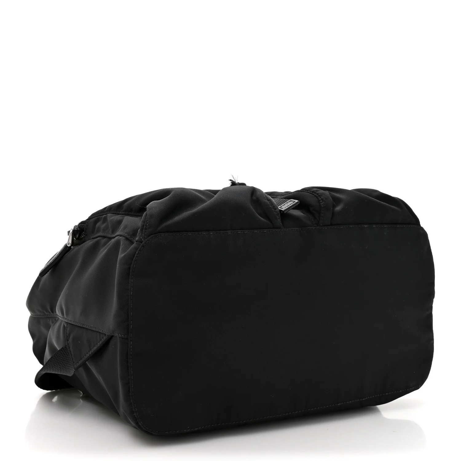 Tessuto Nylon Saffiano Vela Medium Backpack Black - Image 4