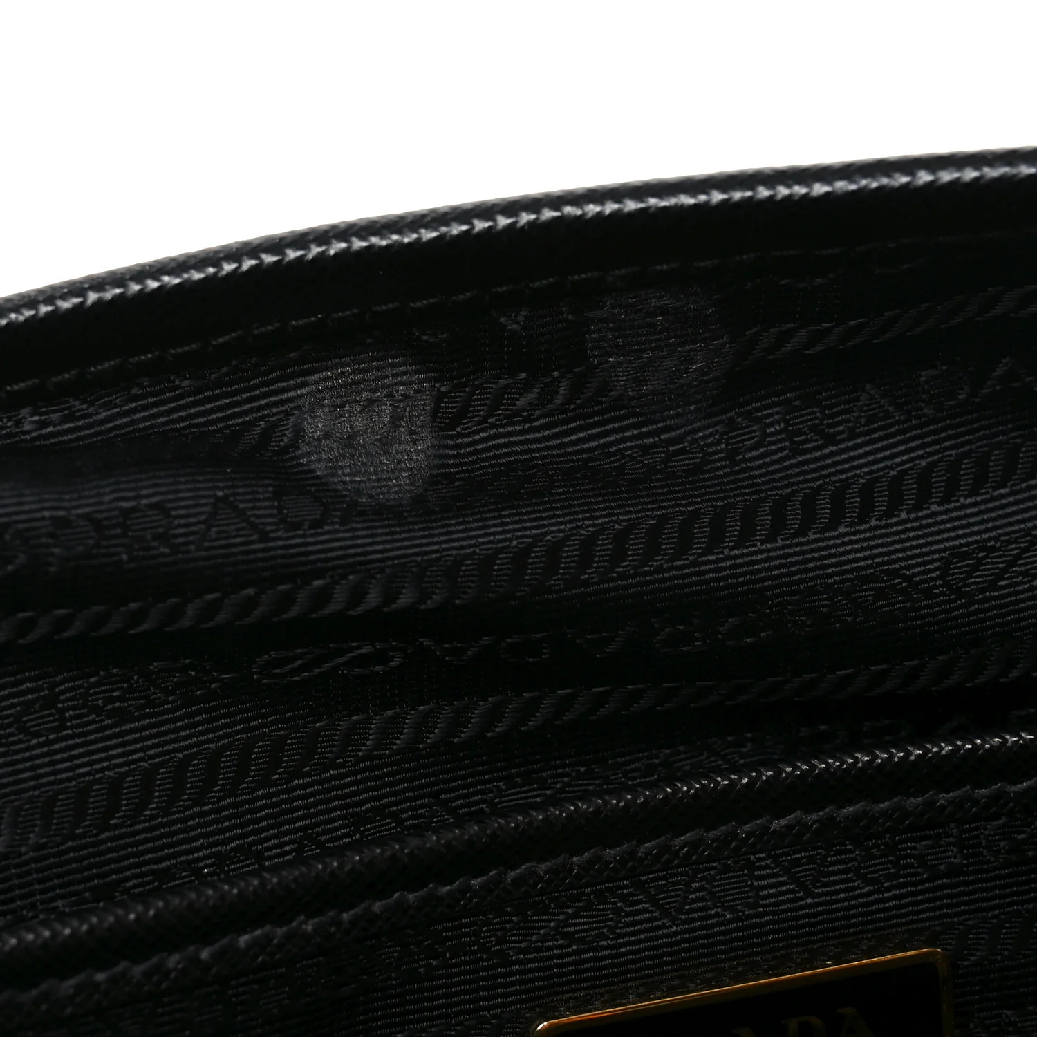 Tessuto Nylon Soft Calf Small Tote Black - Image 10