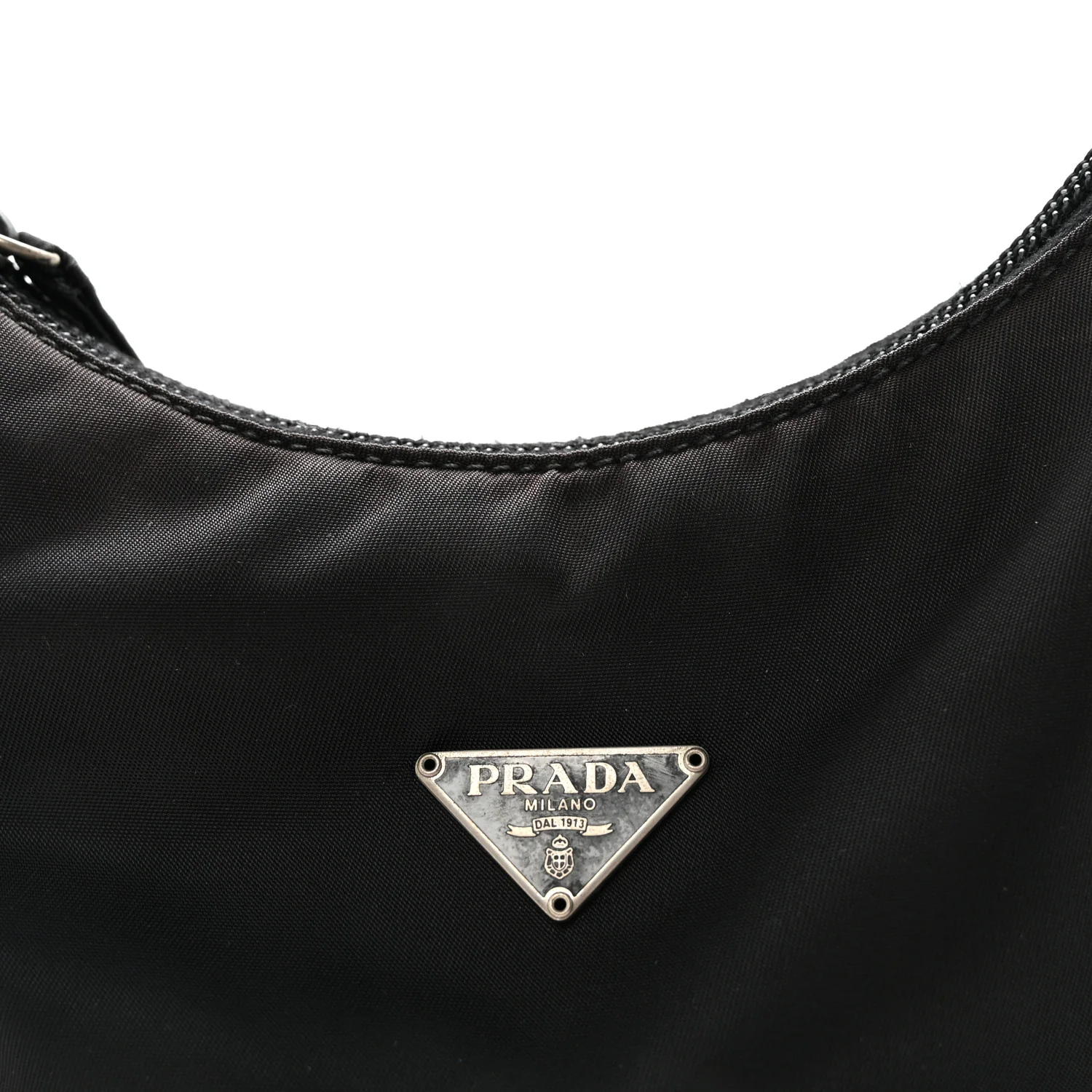 Tessuto Nylon Sport Mini Shoulder Bag Black - Image 7