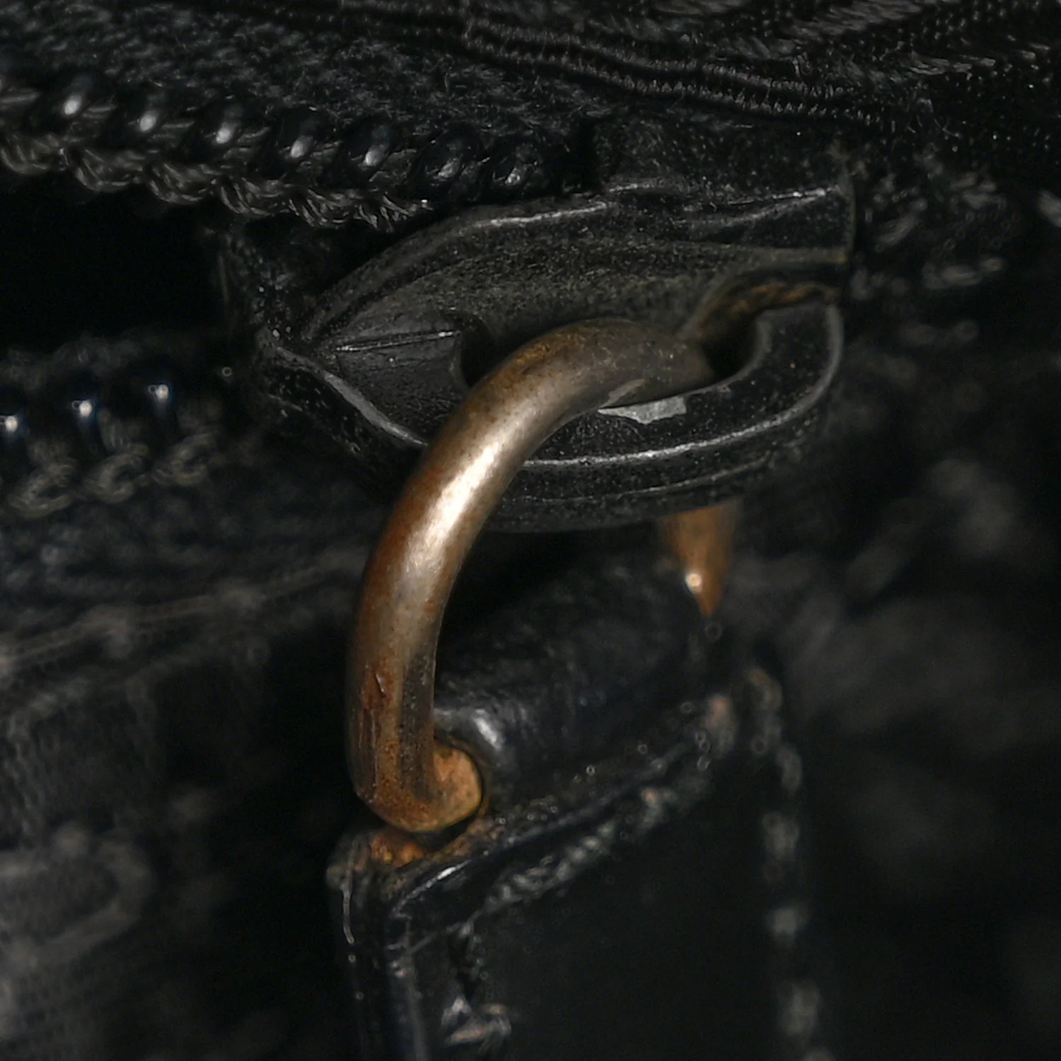 Tessuto Nylon Tote Black - Image 11