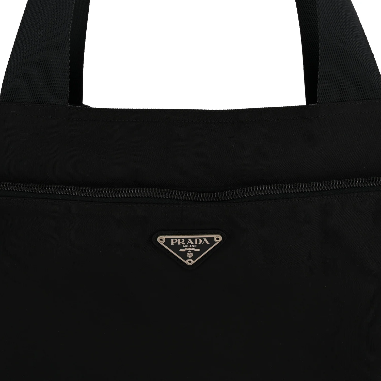 Tessuto Nylon Tote Black - Image 8