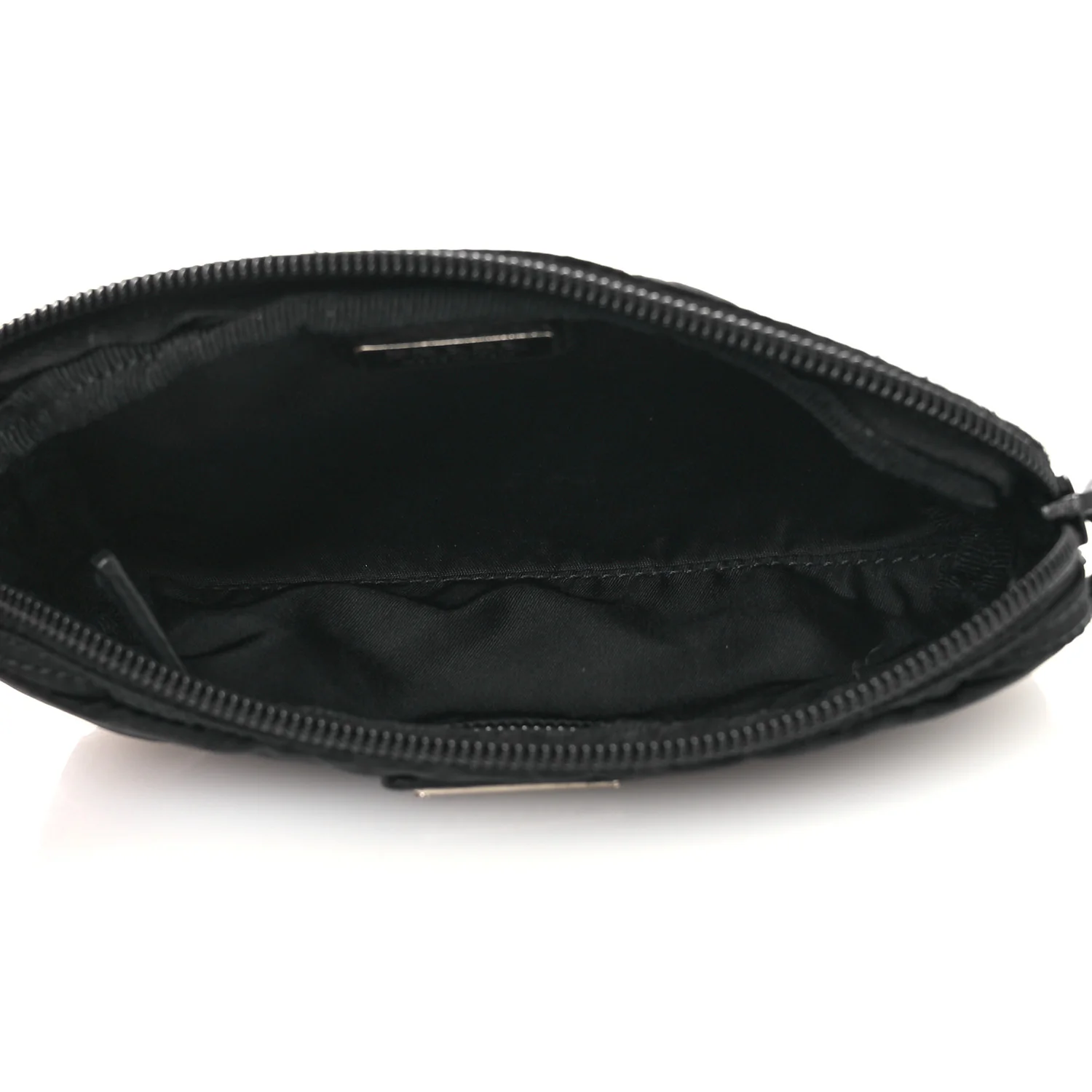 Tessuto Nylon Vela Cosmetic Pouch Black - Image 5