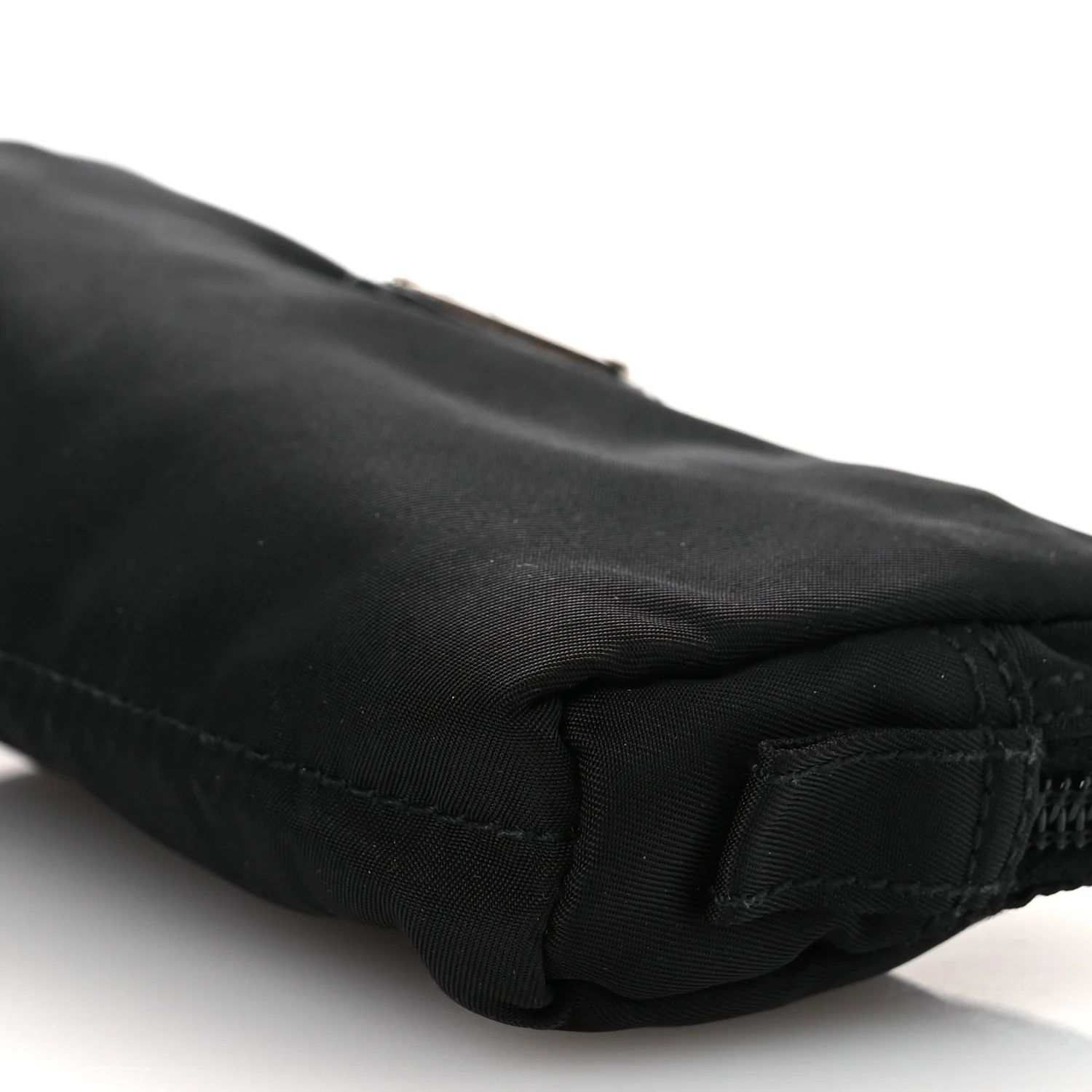 Tessuto Nylon Vela Cosmetic Pouch Black - Image 9